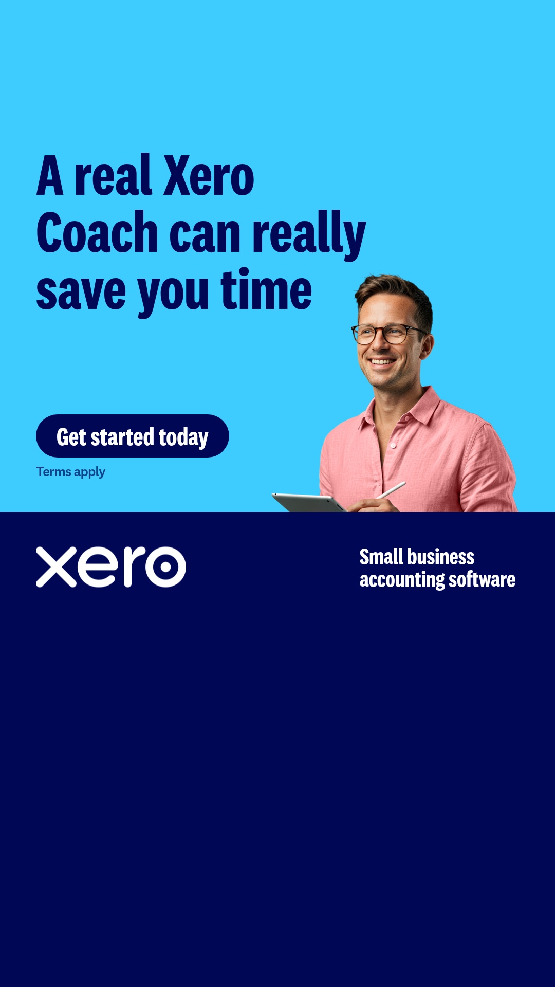 Xero Facebook ad