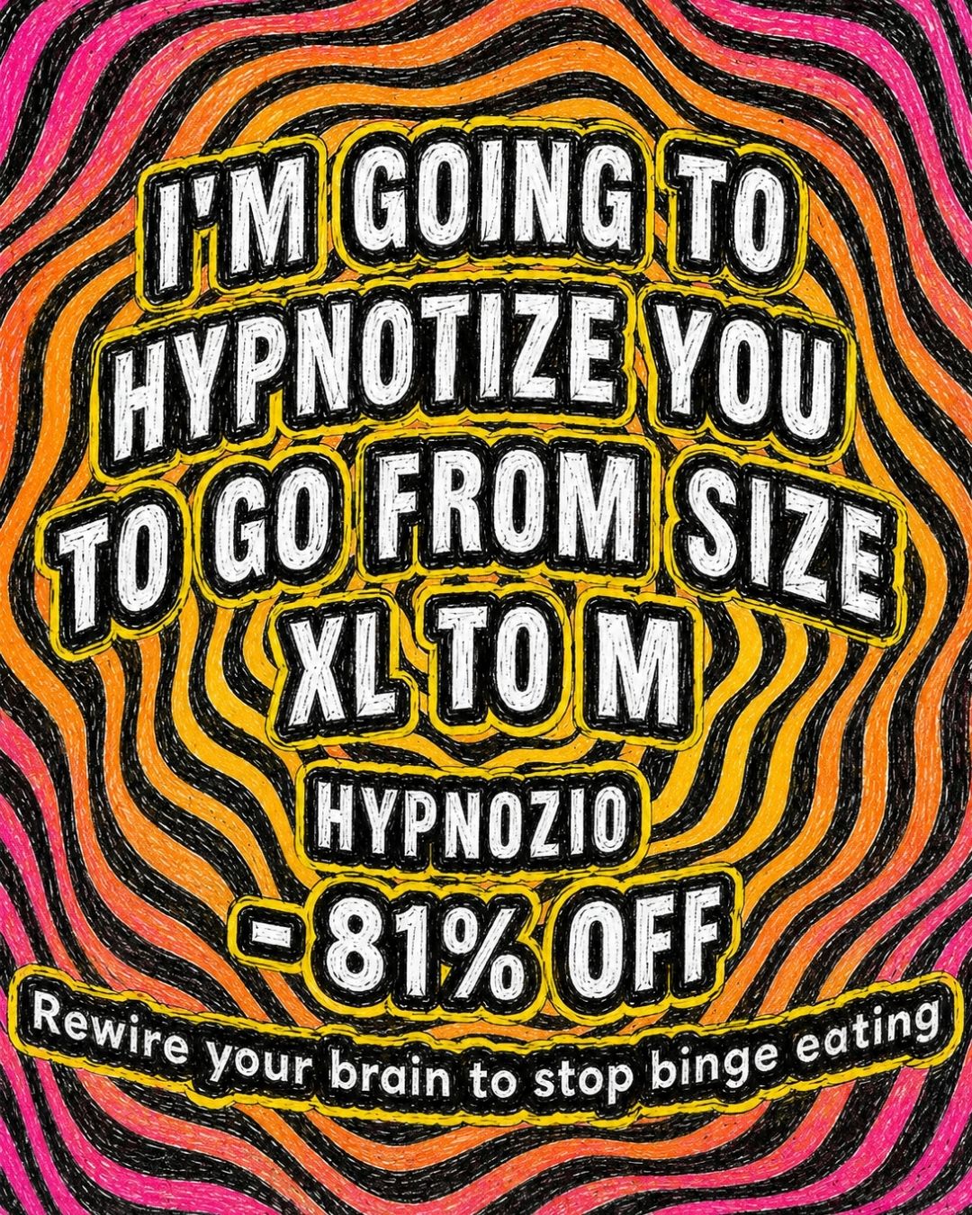 Hypnozio: power of hypnotherapy Facebook ad