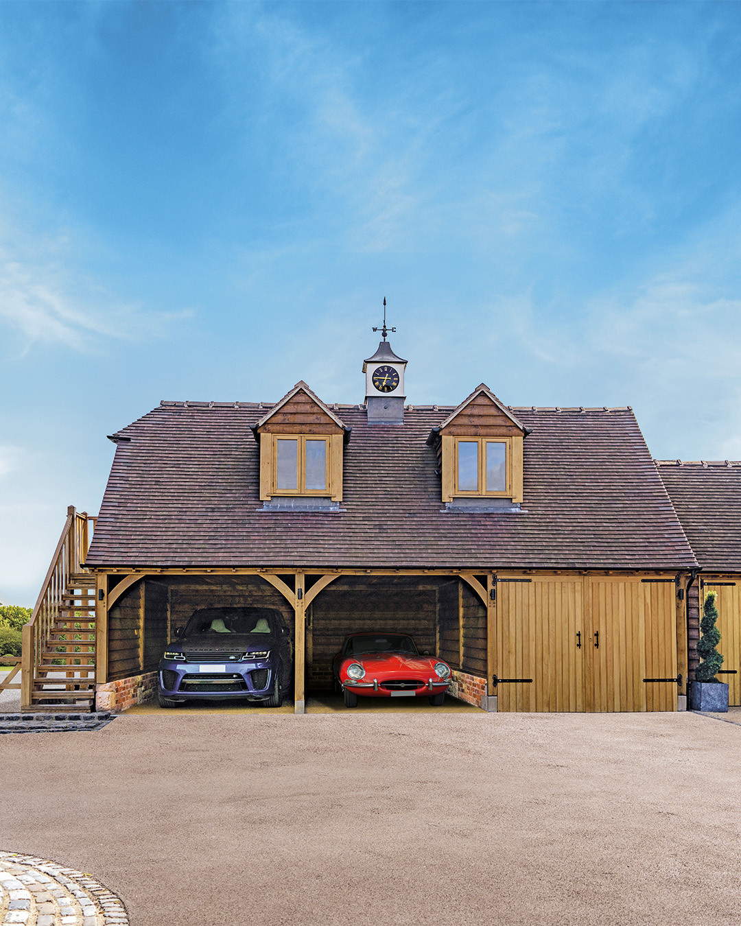 Prime Oak Ltd Facebook ad: Elevate Your Home with a Bespoke Oak Framed…