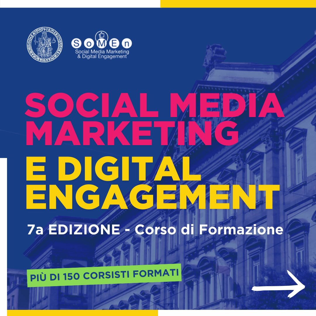 Corso Somen Unina Federico II Facebook ad: alla 7^ edizione 2026 del Corso di Alta…