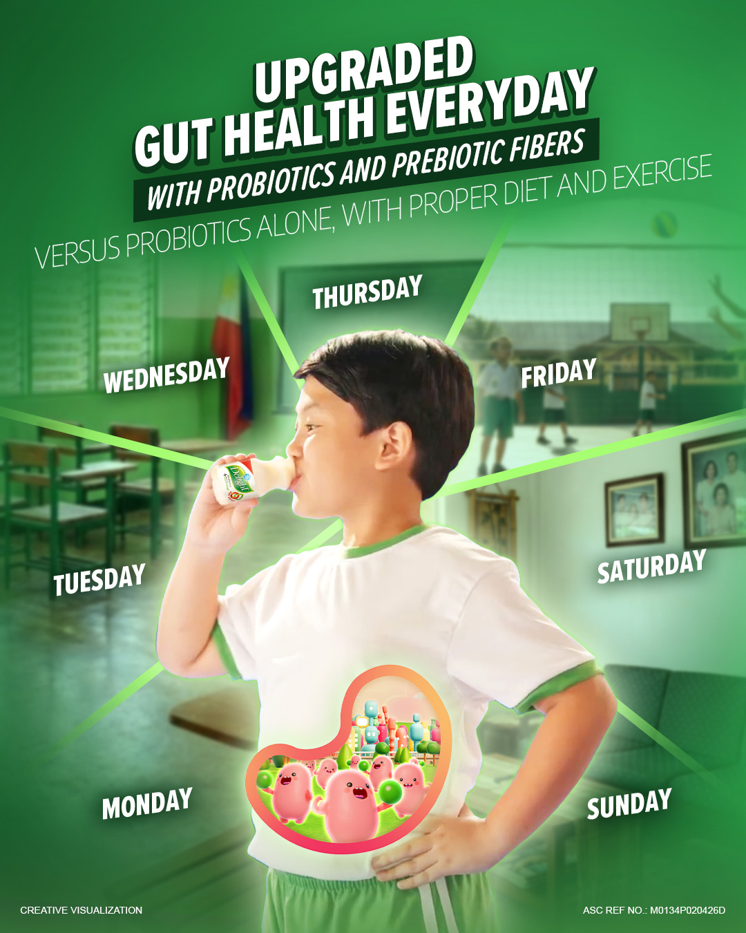 Dutch Mill Delight Philippines Facebook ad: Upgraded ang gut health everyday with Dutch Mill…