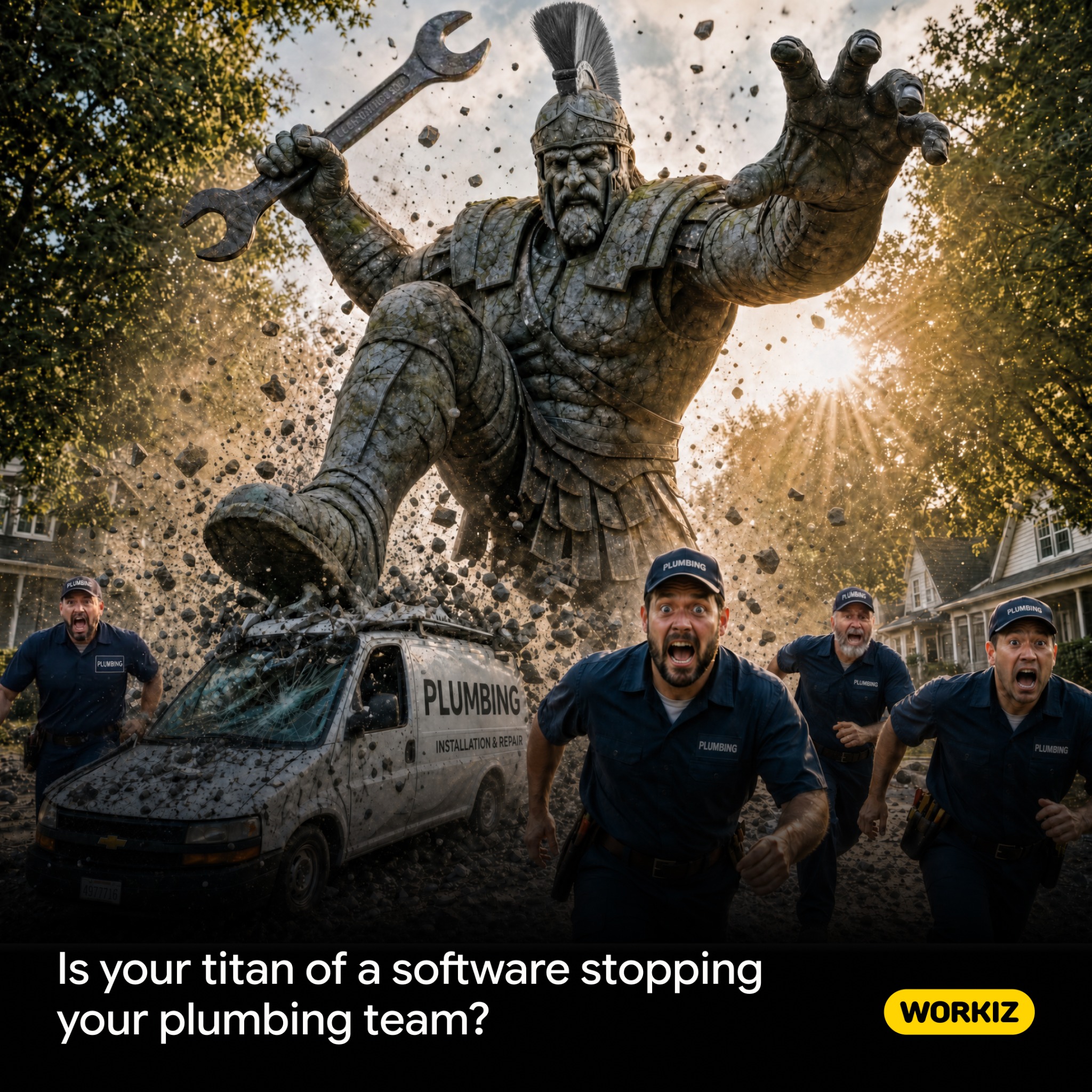 Workiz Facebook ad