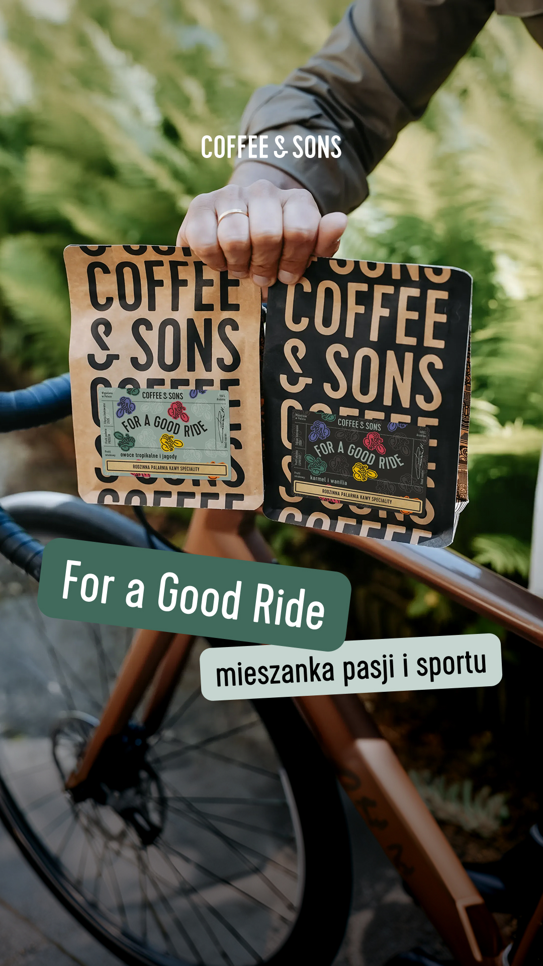 Coffee & Sons Facebook ad