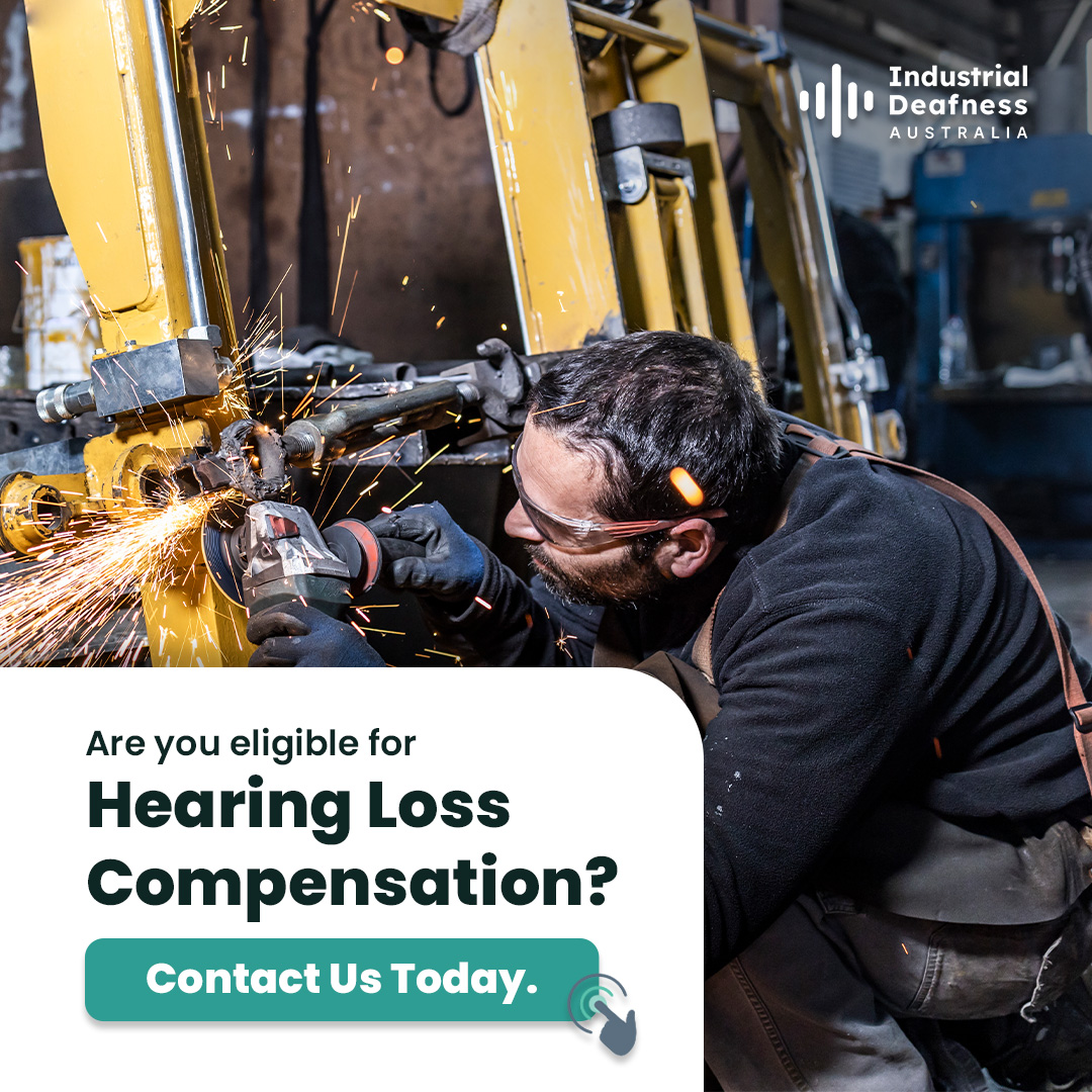 Industrial Deafness Australia Facebook ad: Hearing Loss from Work?