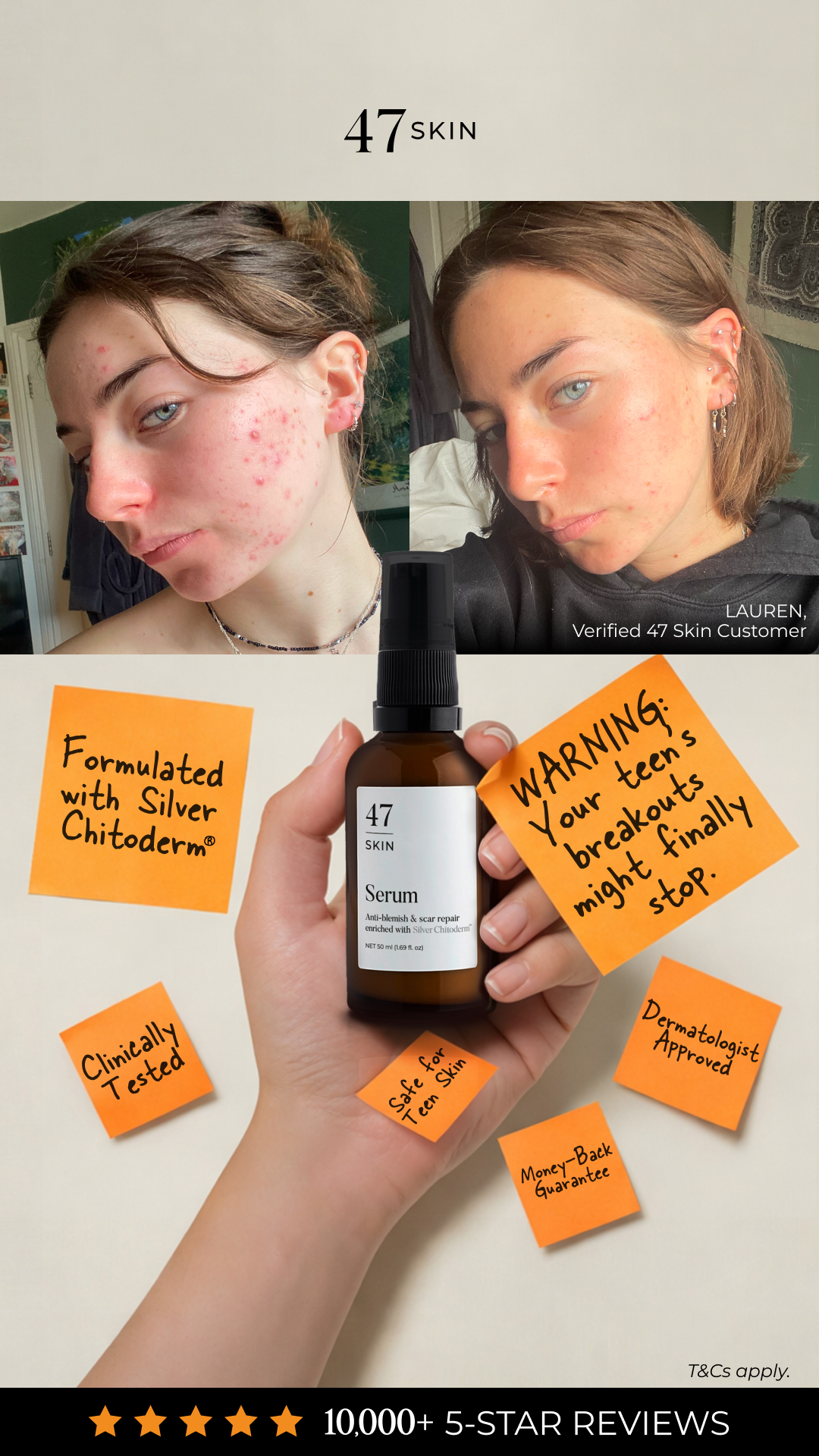 47Skin Facebook ad