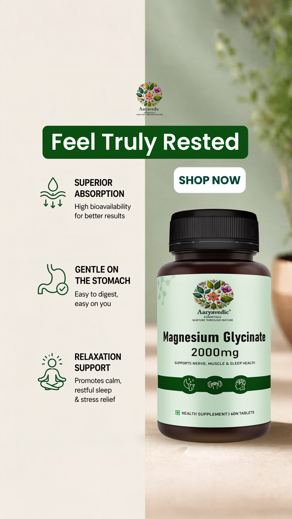 Aaryavedic Essentials Facebook ad