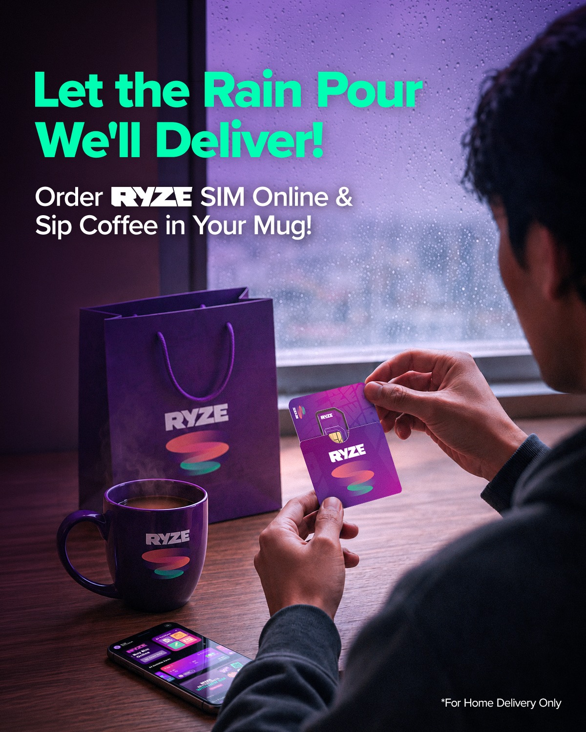 RYZE Live Facebook ad
