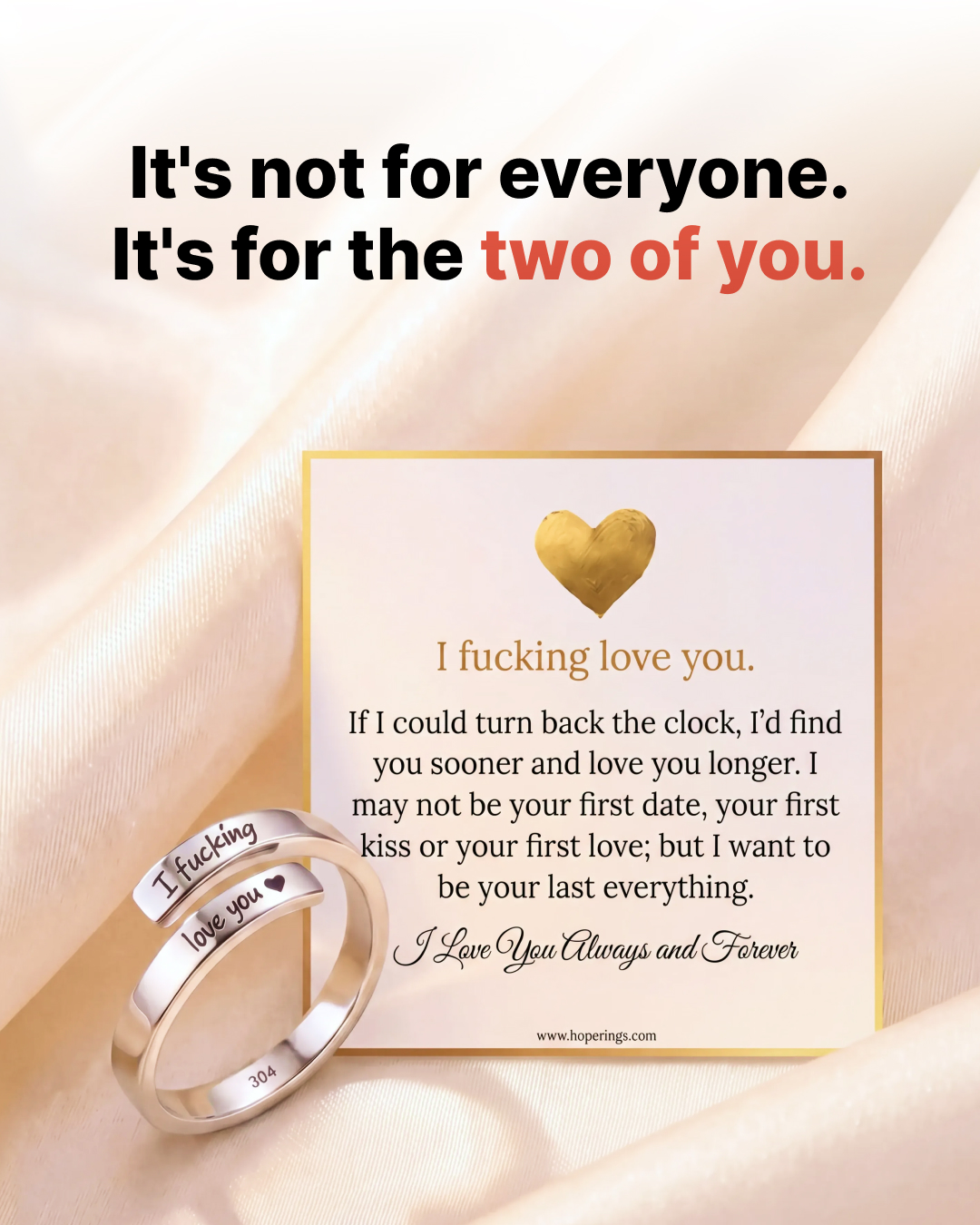 Hope Rings Facebook ad