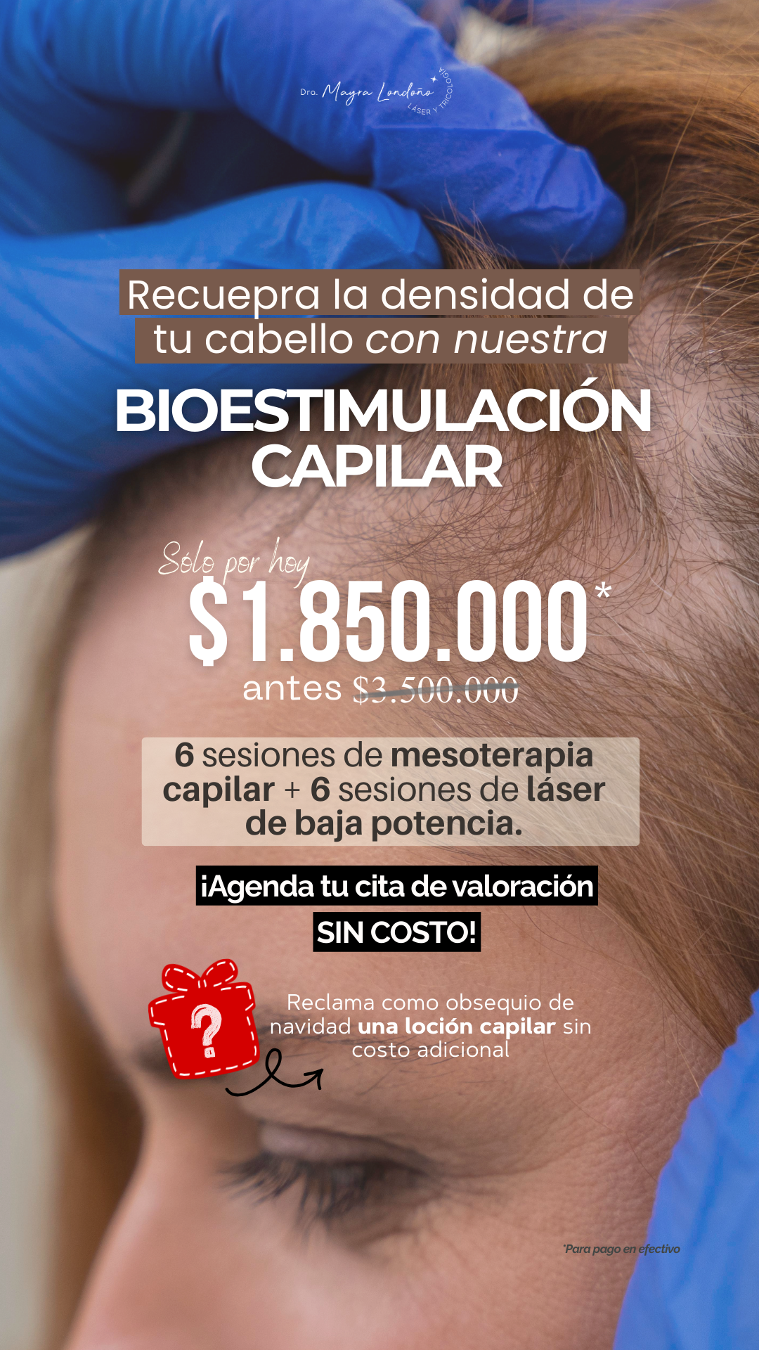 Dra Mayra Alejandra Londoño Facebook ad from Feb 17, 2026