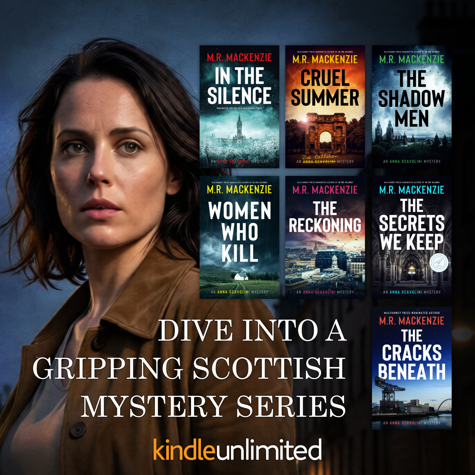 M.R. Mackenzie - Author Facebook ad: Your Next Binge-Read Starts Here! | FREE With KU