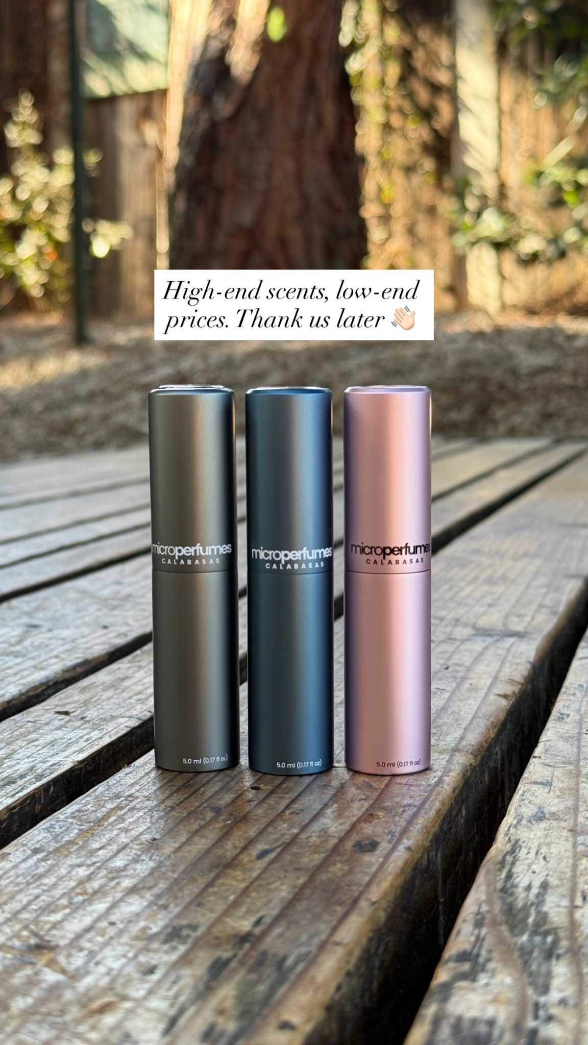 MicroPerfumes Facebook ad