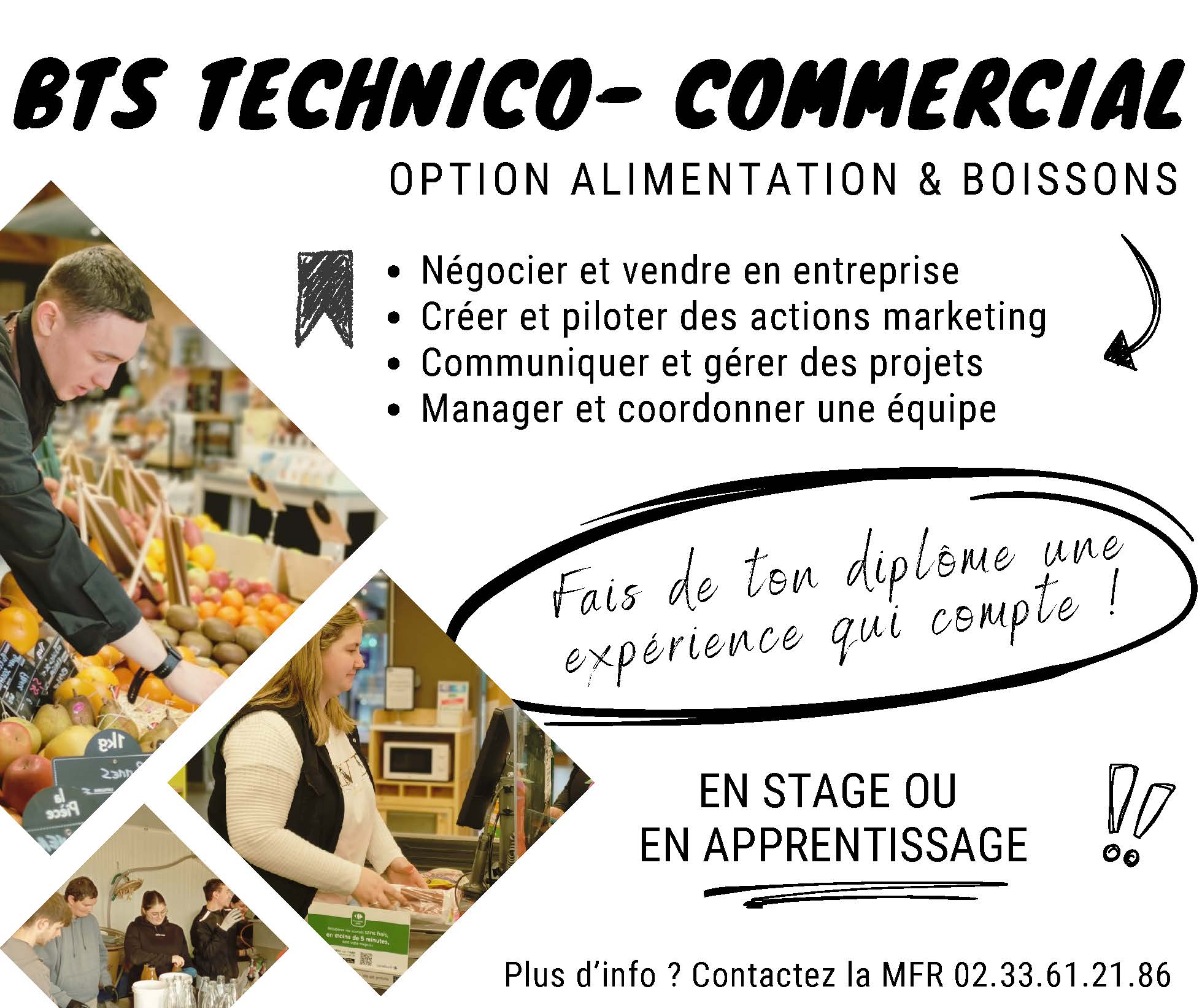 MFR Percy Facebook ad: Contact - MFR de Percy