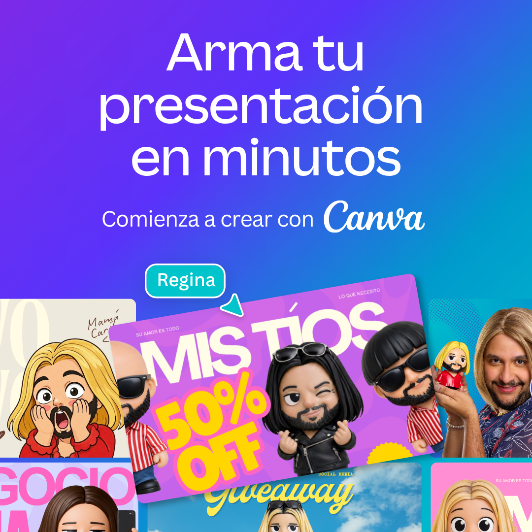 Canva Mexico Facebook ad