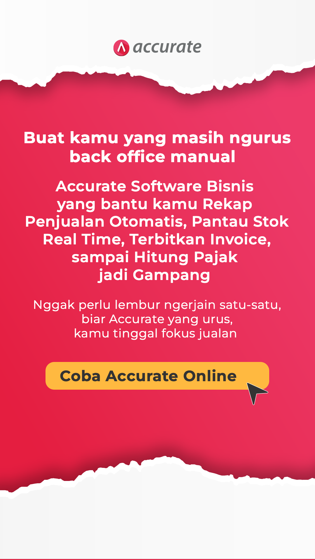 Accurate Software Bisnis Facebook ad: PENTING BANGET GUYS