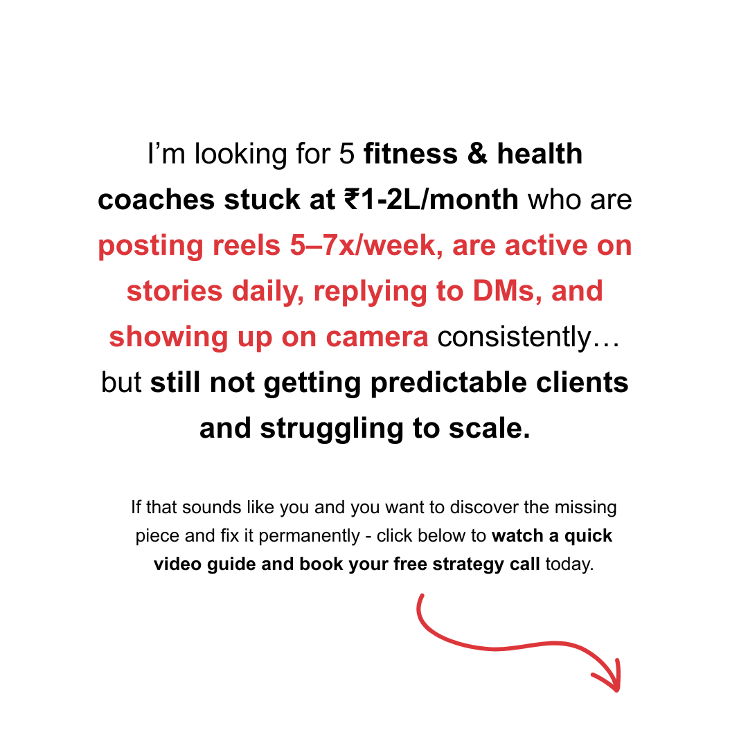 Independent Online Coach  Facebook ad