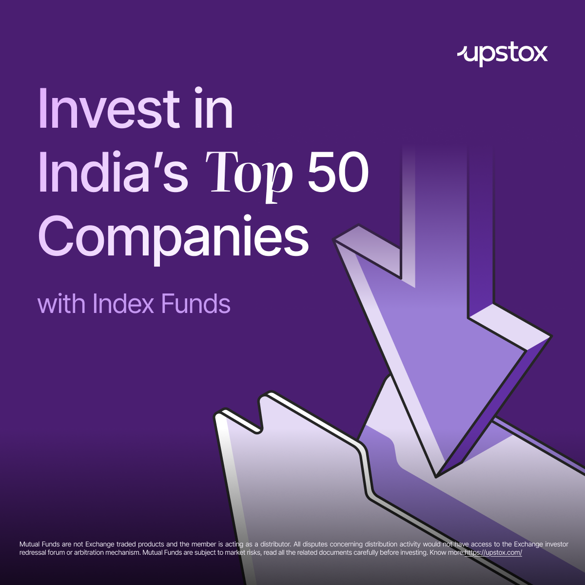 Upstox Facebook ad