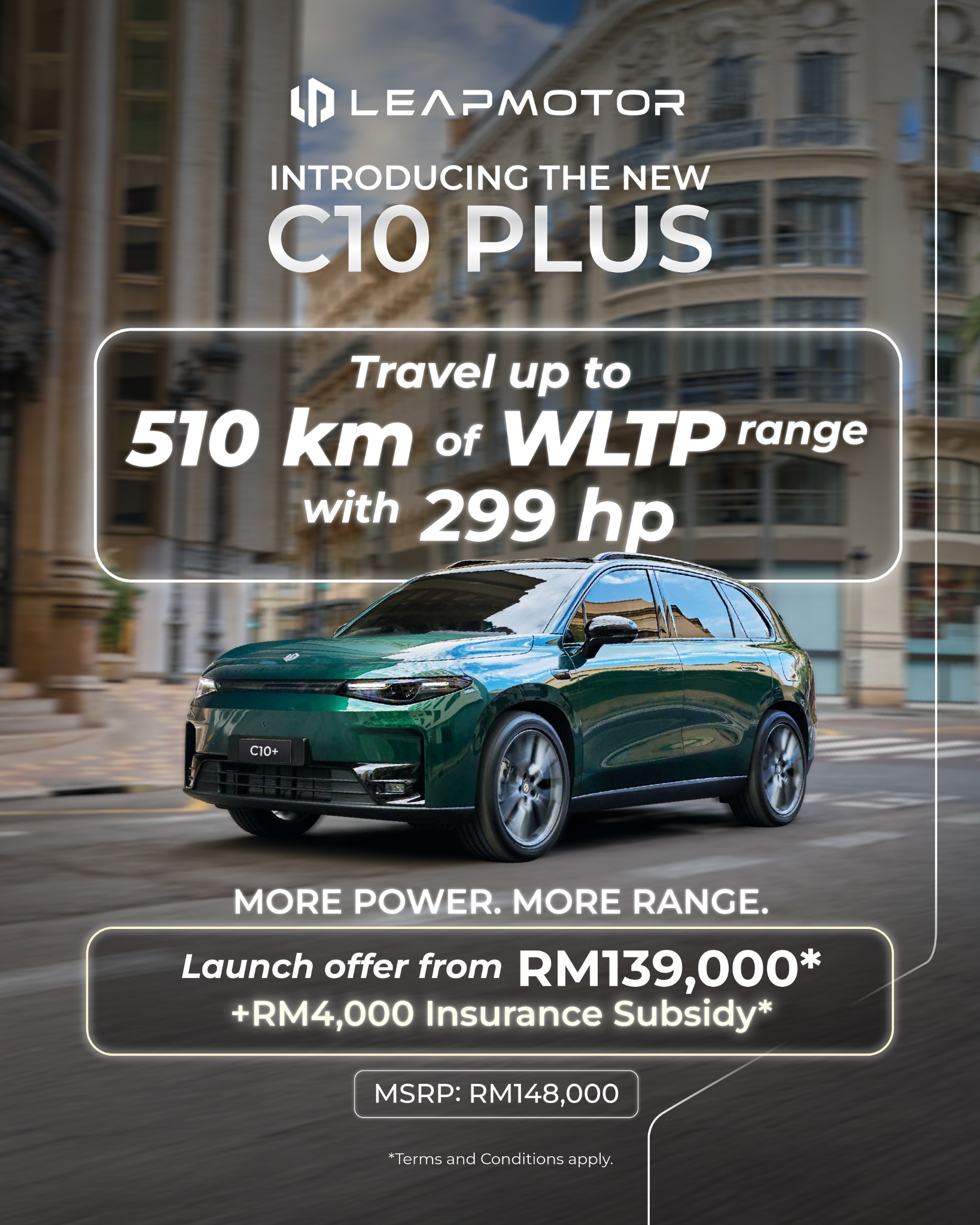 Leapmotor Malaysia Facebook ad: All-New C10 PLUS