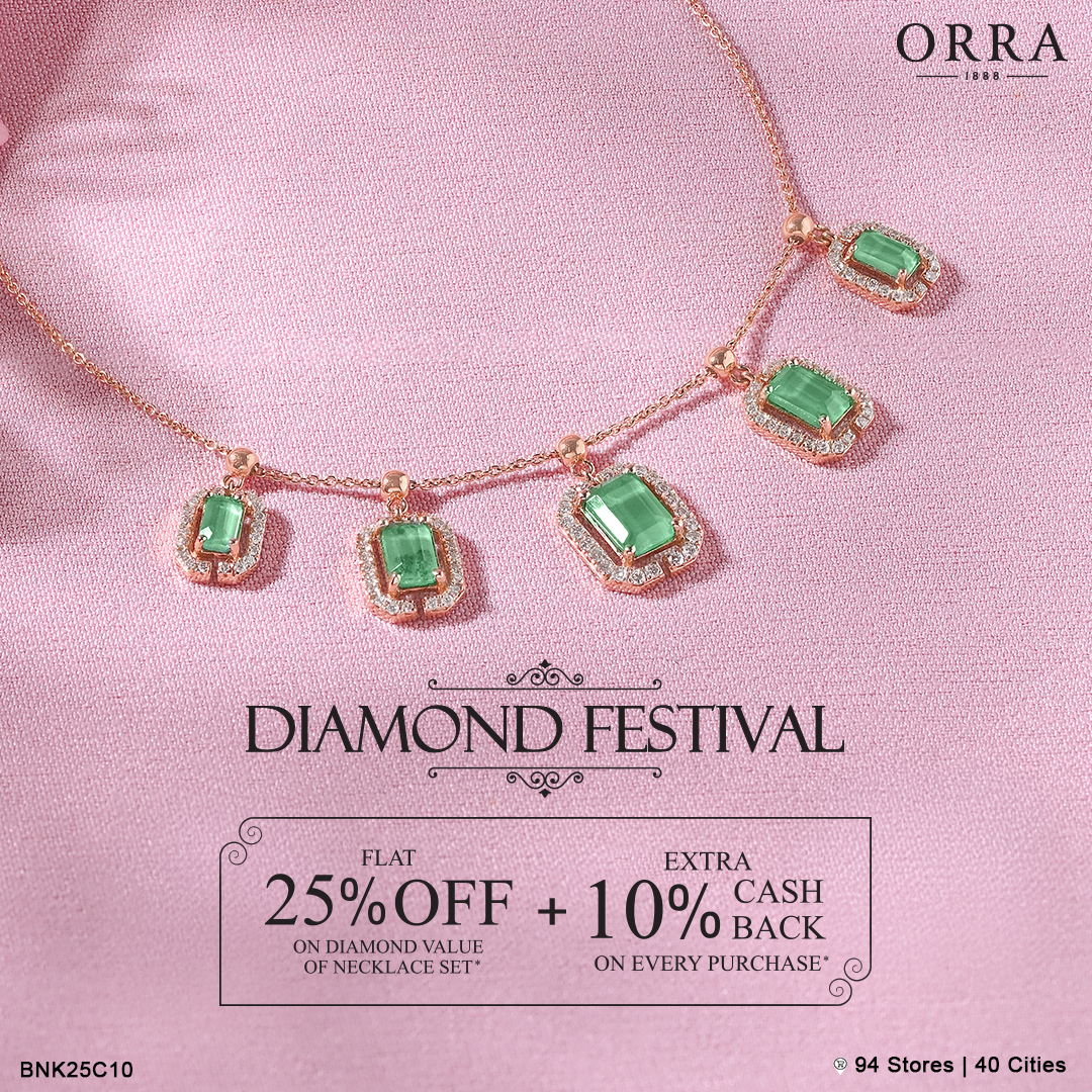 ORRA Diamond Jewellery Facebook ad