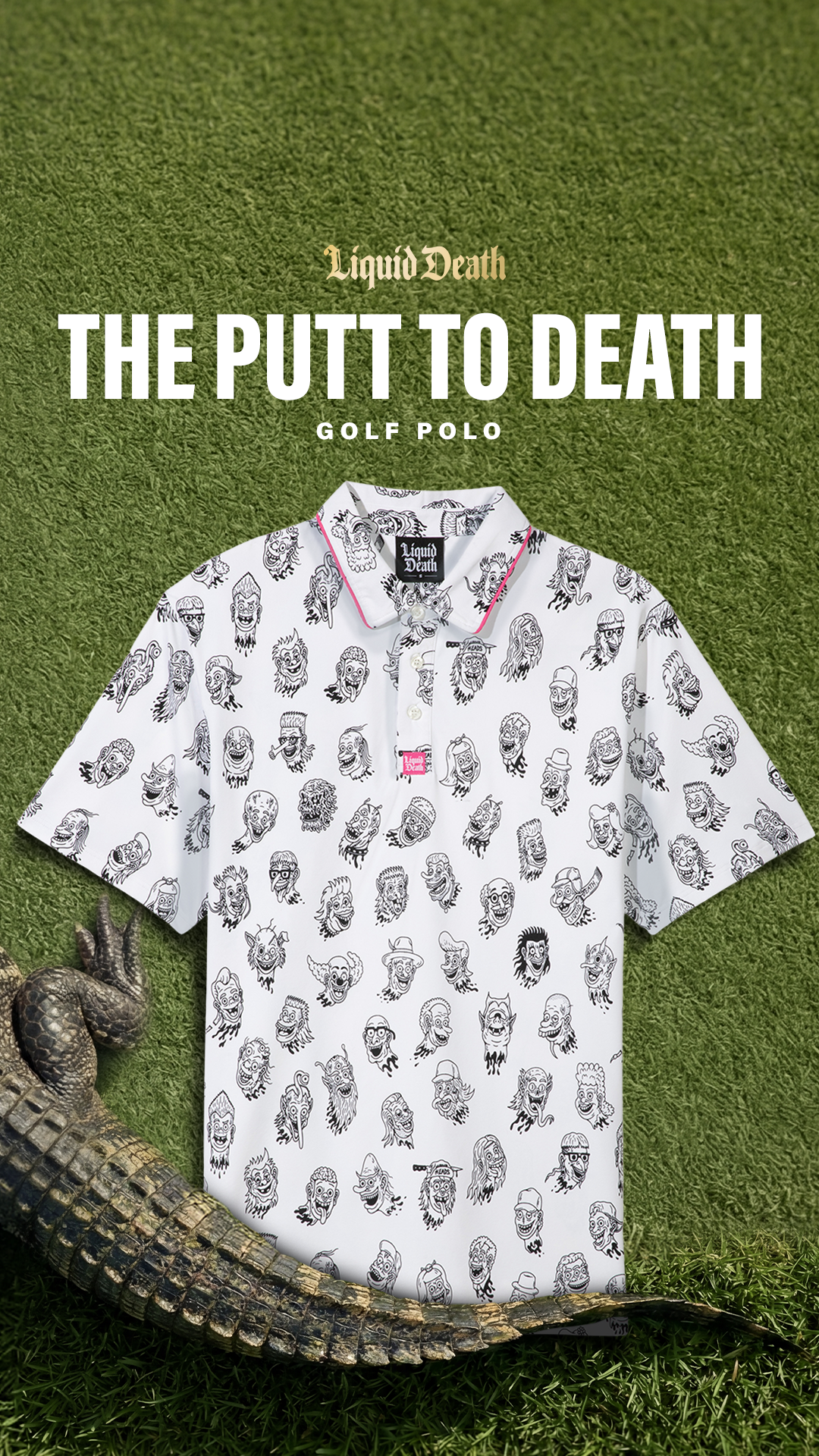 Liquid Death Facebook ad