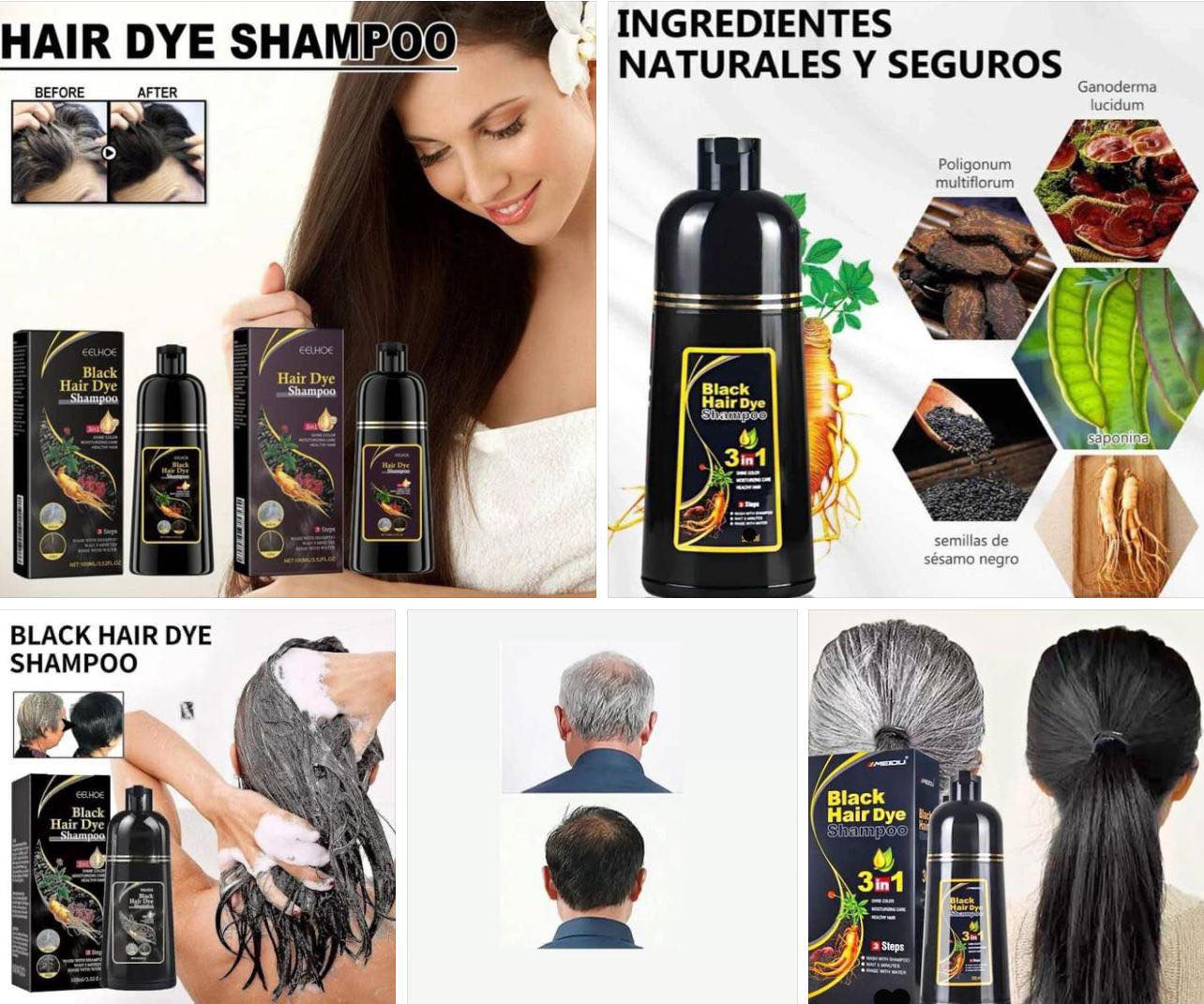 Colectivo Bahía Facebook ad: Llegó el shampoo con tinte más viral de…