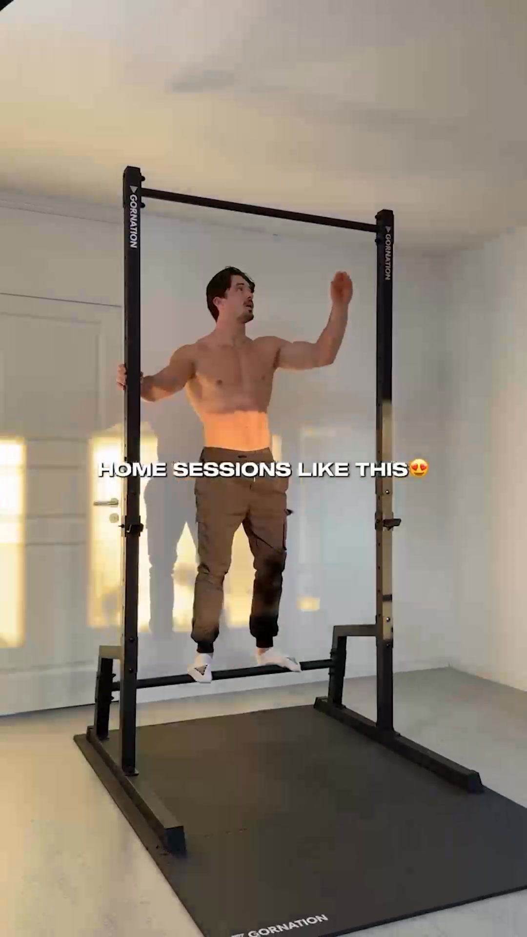 GORNATION Facebook ad: Equipment designed in Germany