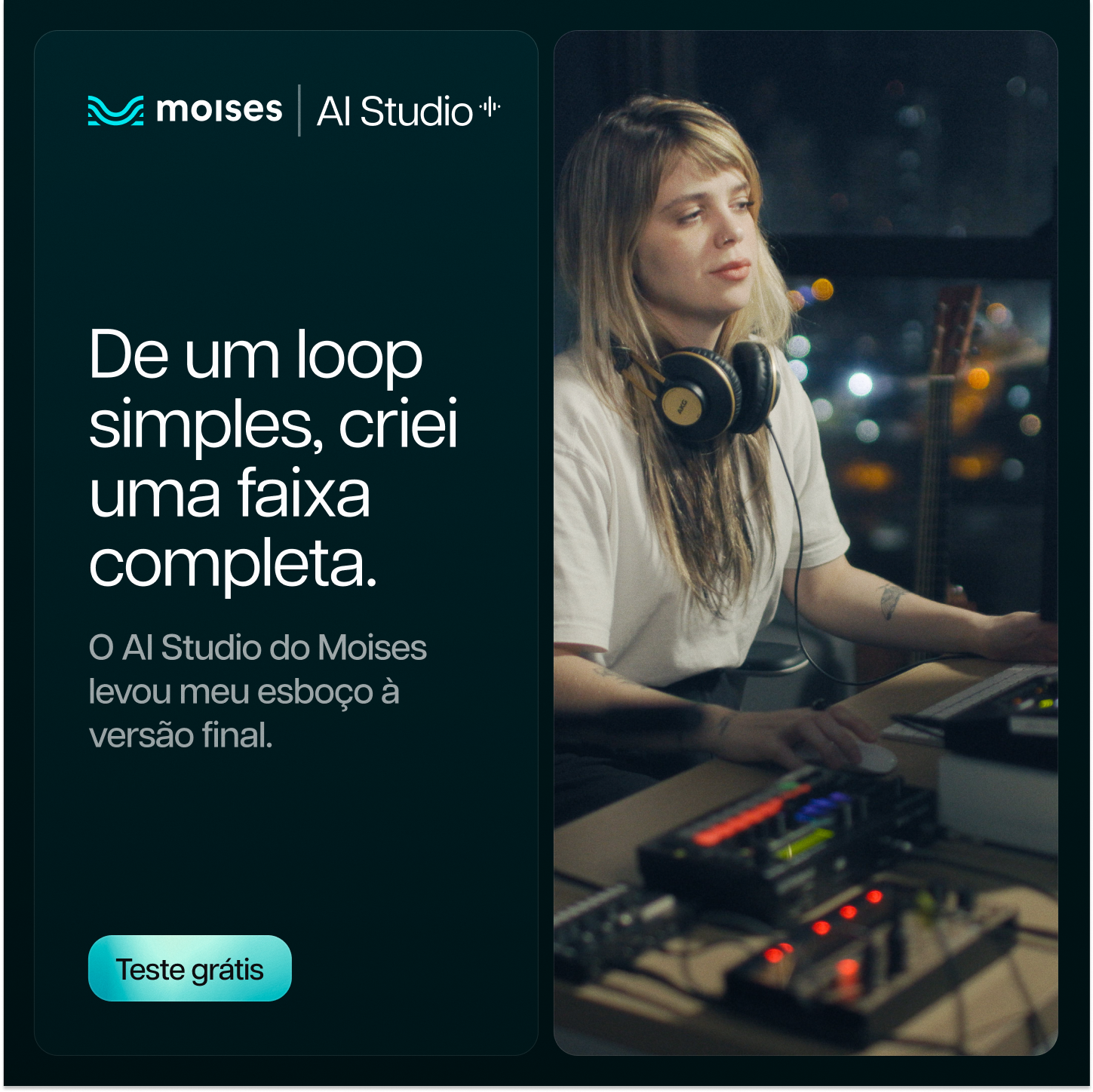 Moises.ai Facebook ad