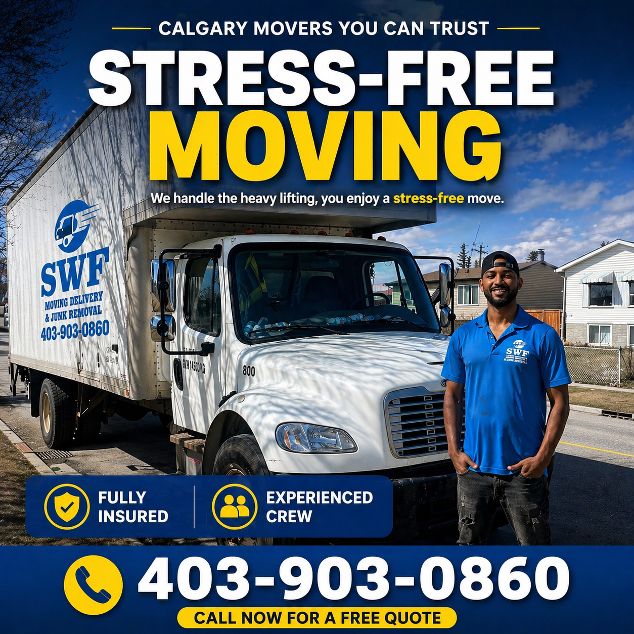Swf Moving Facebook ad: Moving Services Calgary | SWF Moving Company