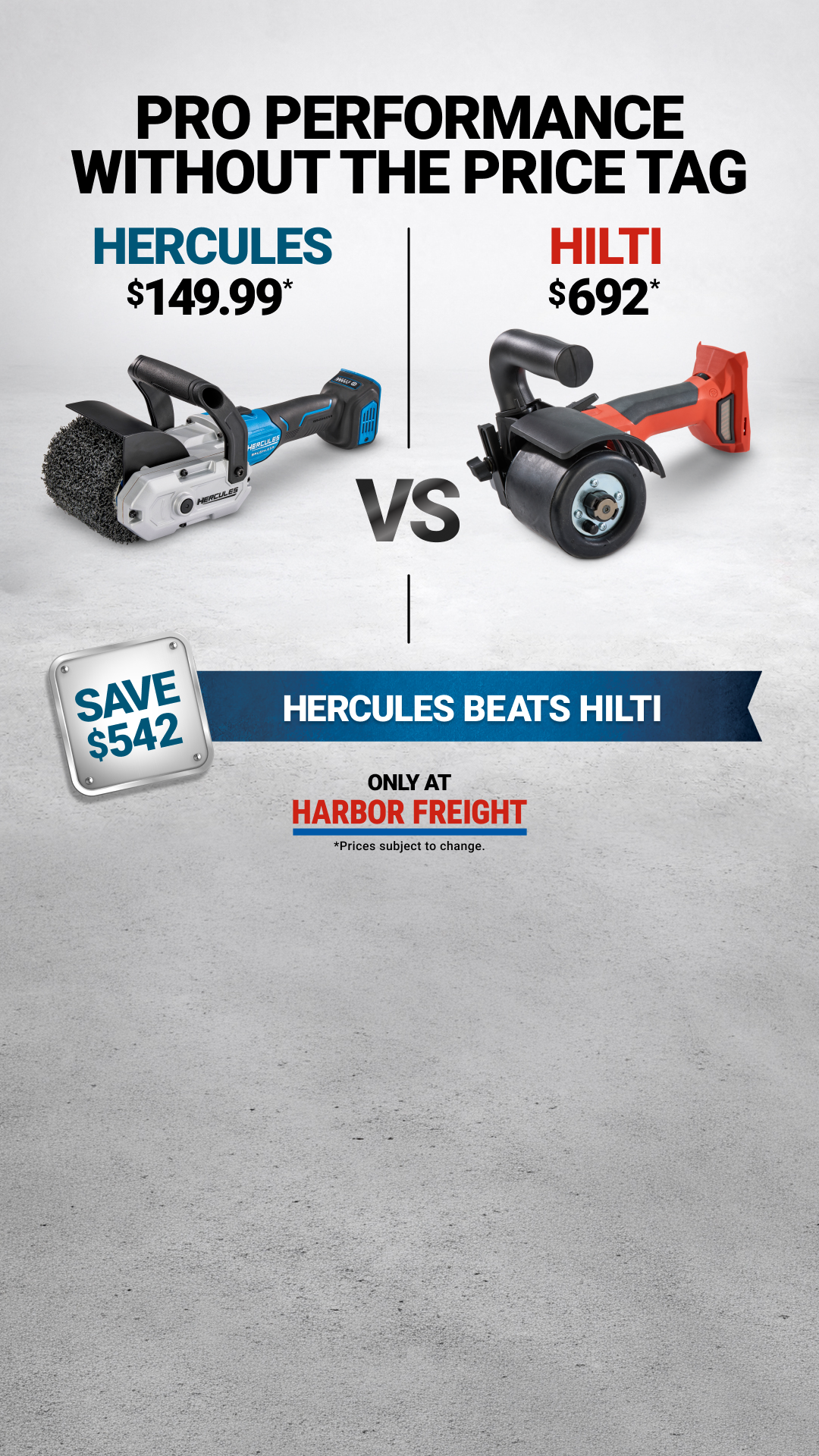 Harbor Freight Facebook ad