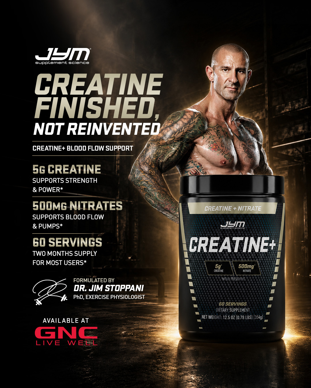 JYM Supplement Science Facebook ad