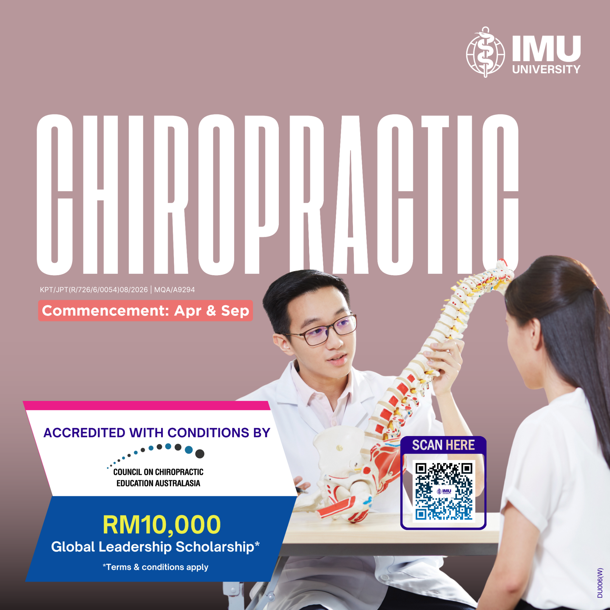 IMU University Facebook ad