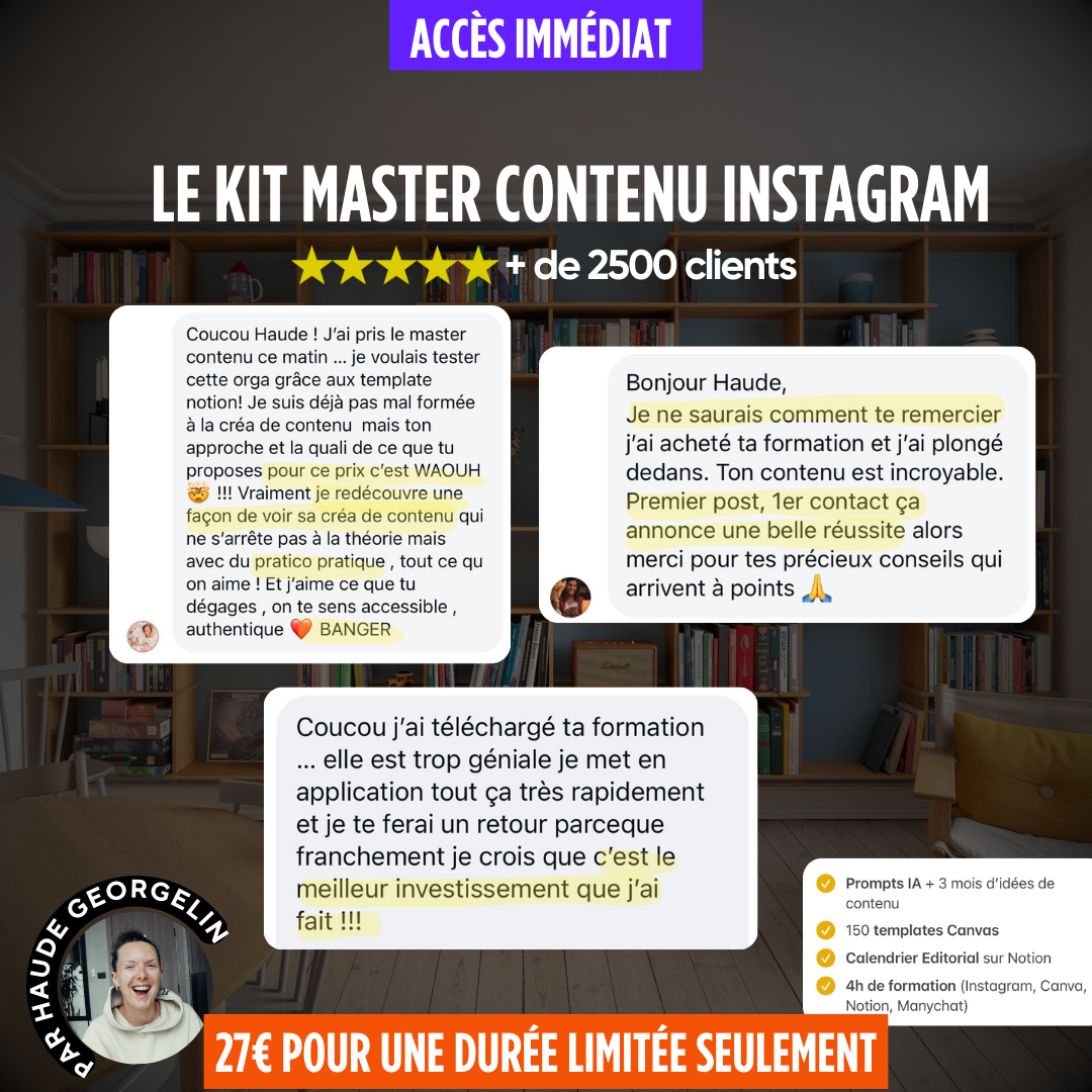 Haude Georgelin Facebook ad