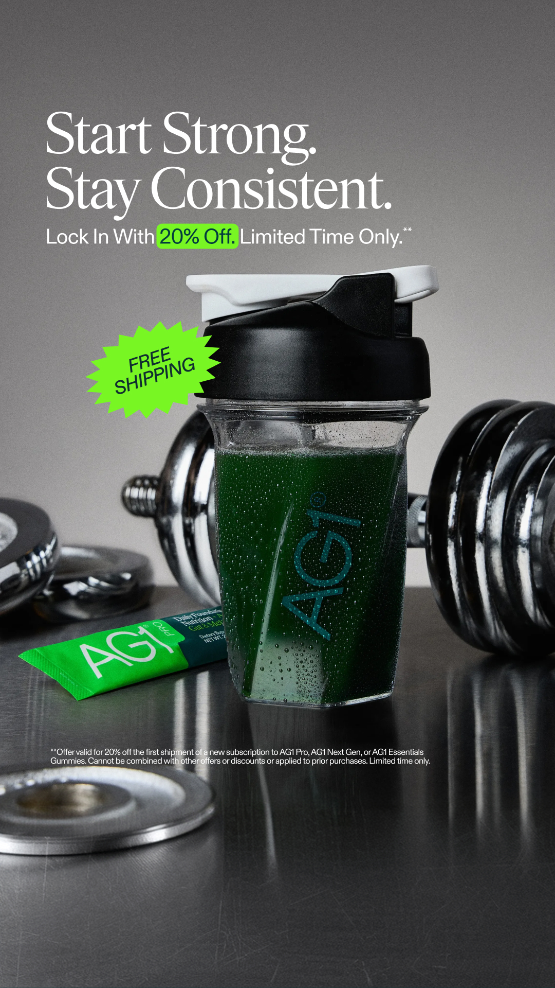 AG1 by Athletic Greens Facebook ad