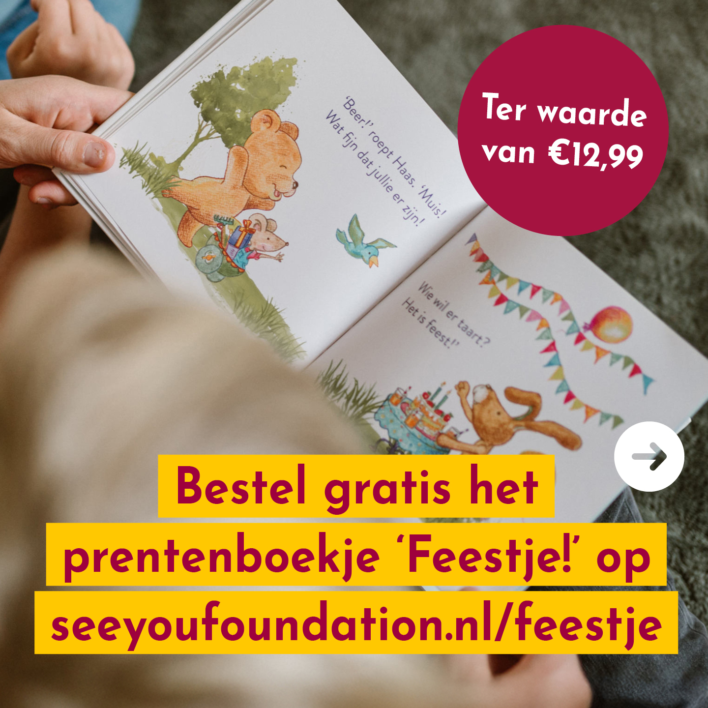 SeeYou Facebook ad: Hoe ga je met je kind of kleinkind…