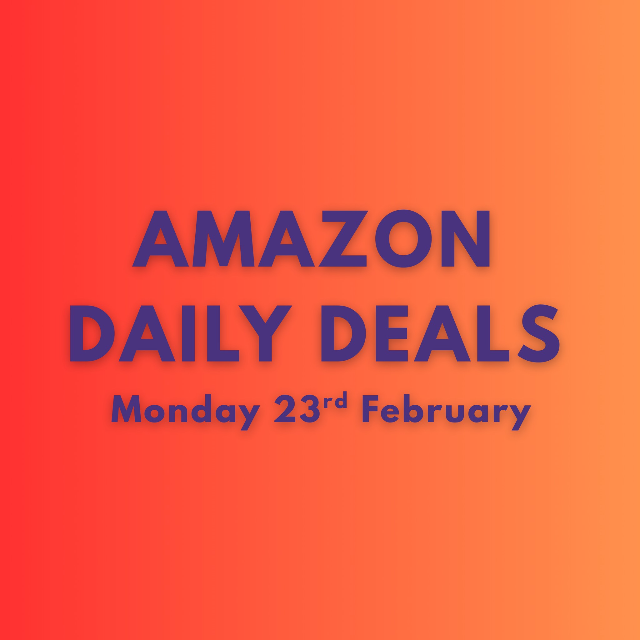 UK Deal Tracker Facebook ad: AD / DAILY DEALS WE LOVE from Amazon…