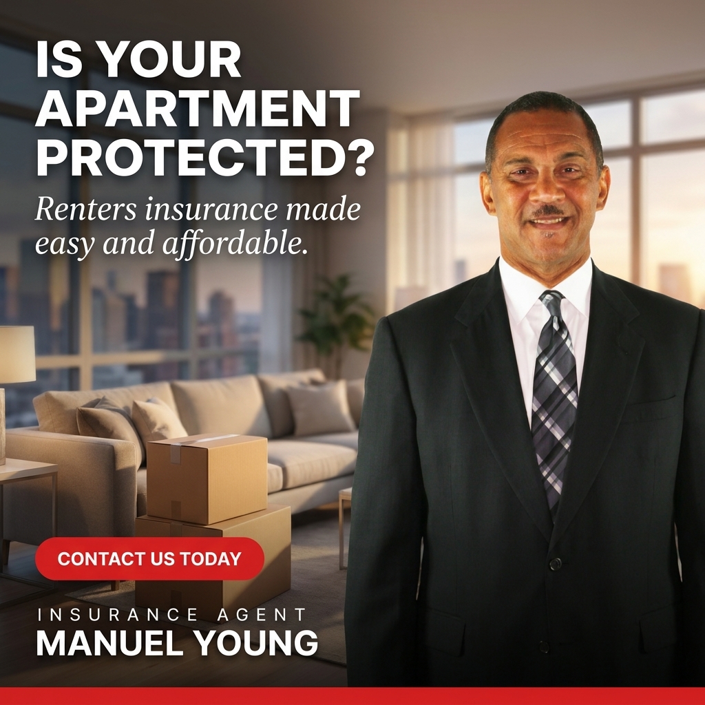 Manuel Young-State Farm Agent Facebook ad