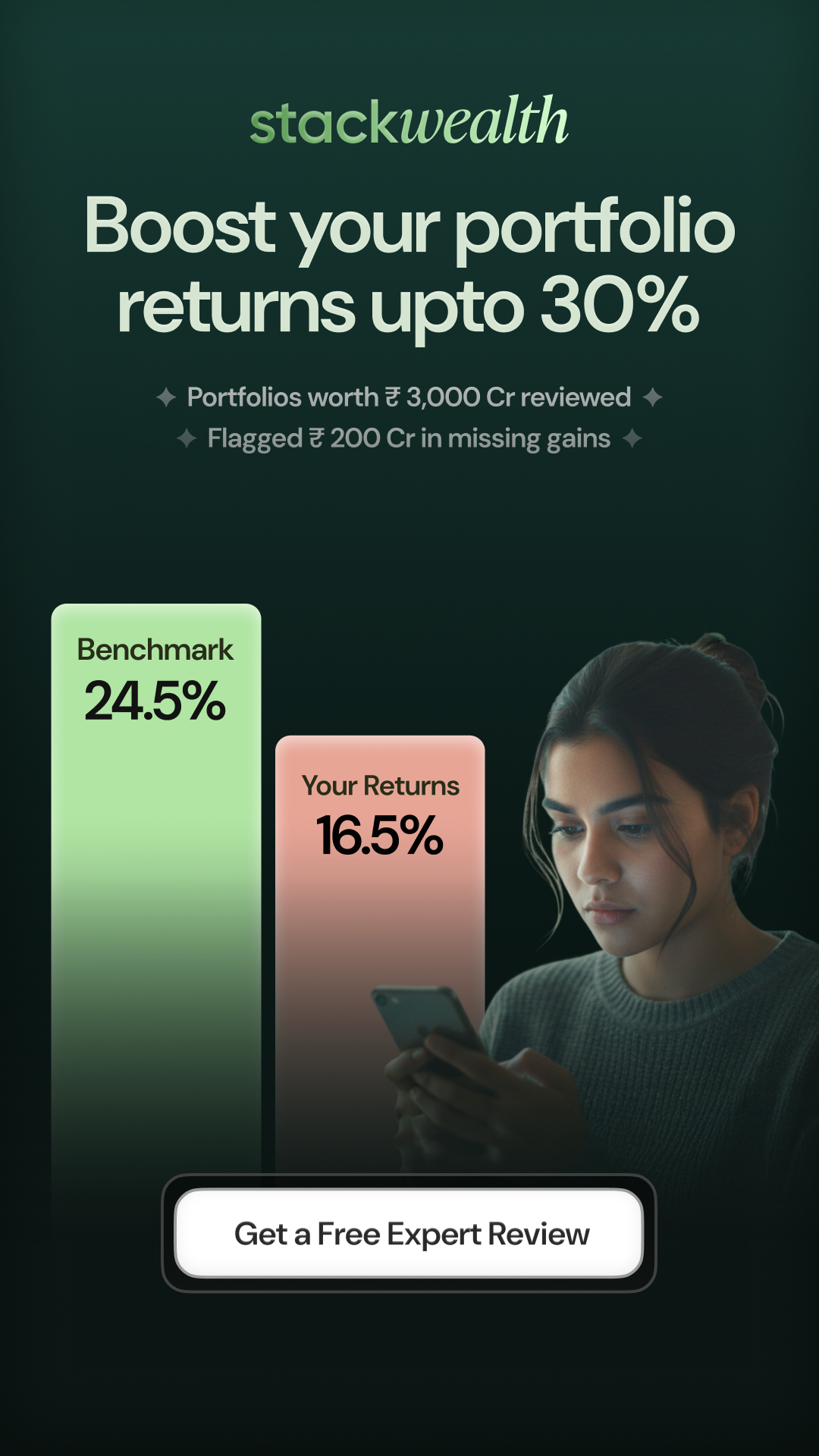 Stack Wealth Facebook ad