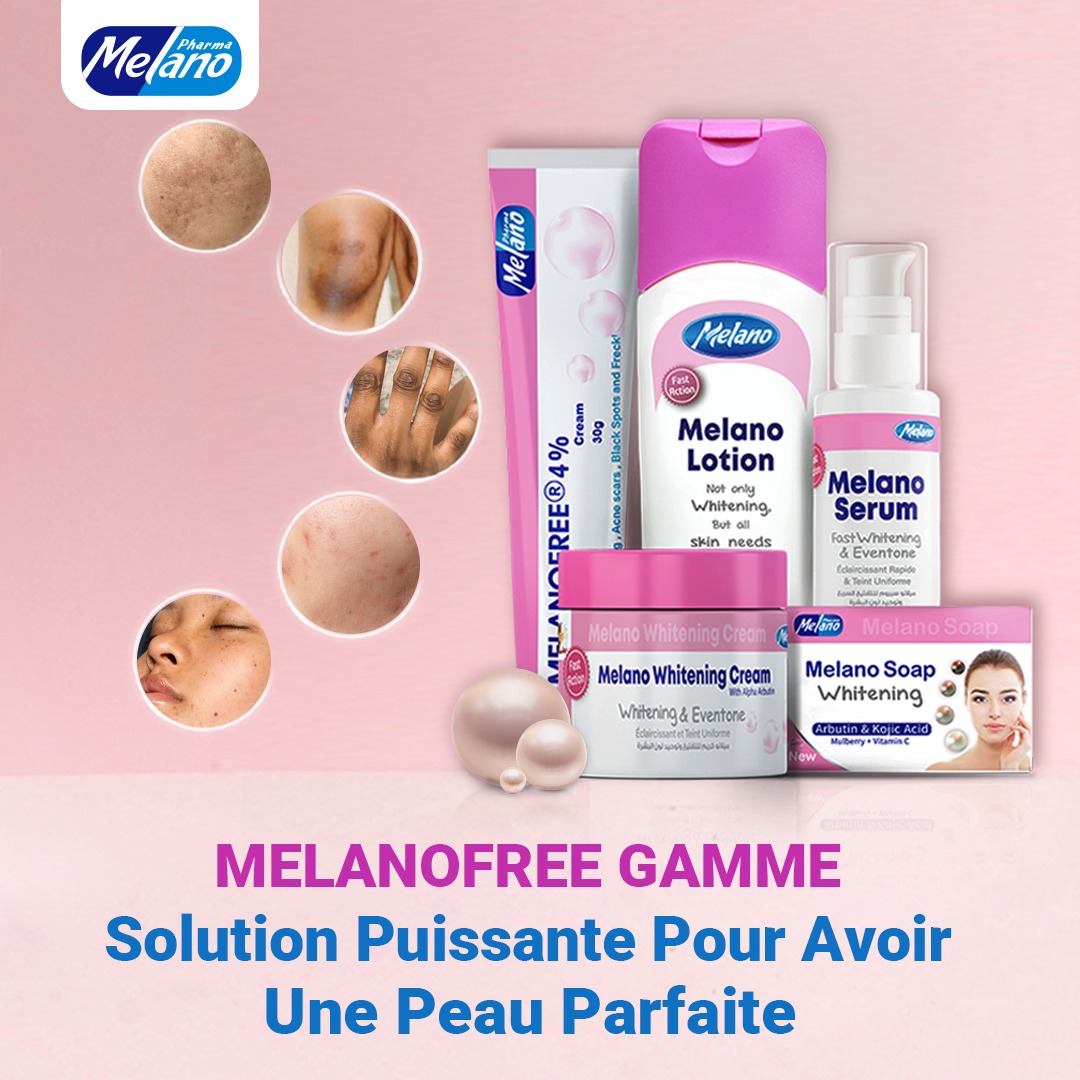 Melano Pharma Afrique Facebook ad