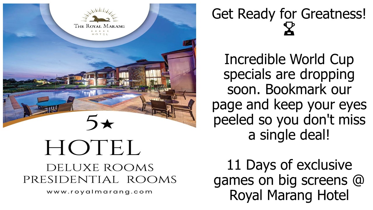 Royal Marang 5* Hotel Facebook ad: HomePage | The Royal Marang Hotel | Rustenburg Leisure &…