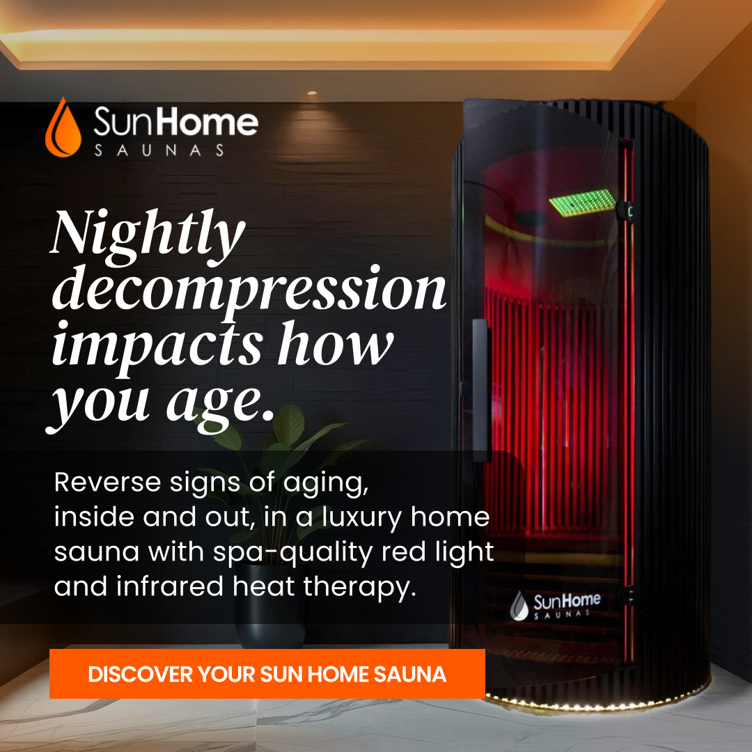 Sun Home Saunas Facebook ad