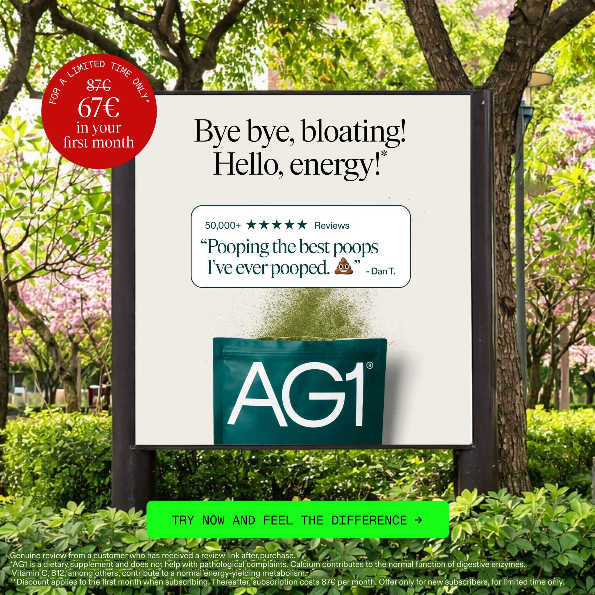 AG1 by Athletic Greens Facebook ad