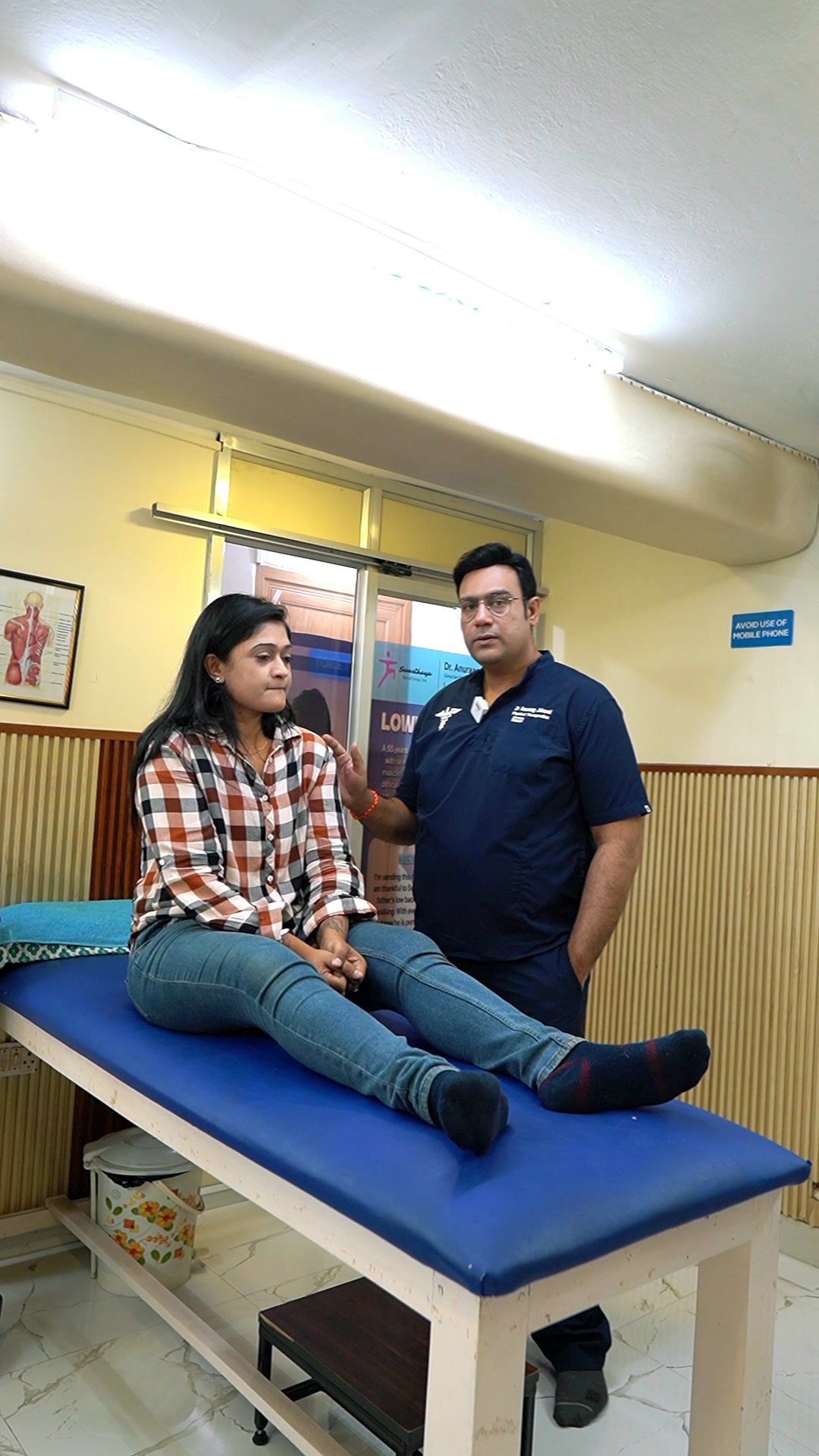 Swasthaya - Pain Recovery & Physiotherapy Clinic Facebook ad: Overcoming severe calf pain & nerve irritation