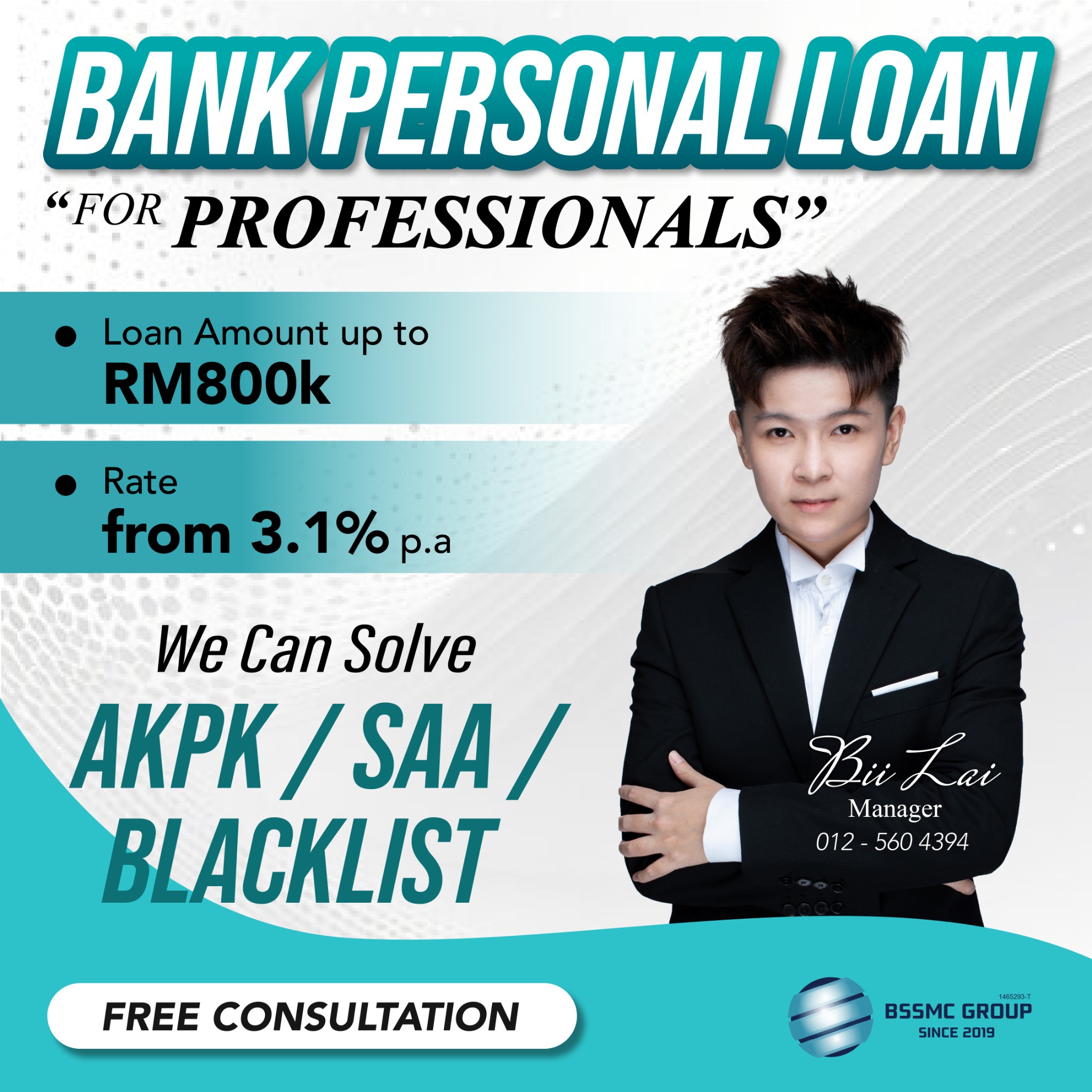 Bii Lai - BSSMC Consultant Facebook ad: Solve blacklist issue