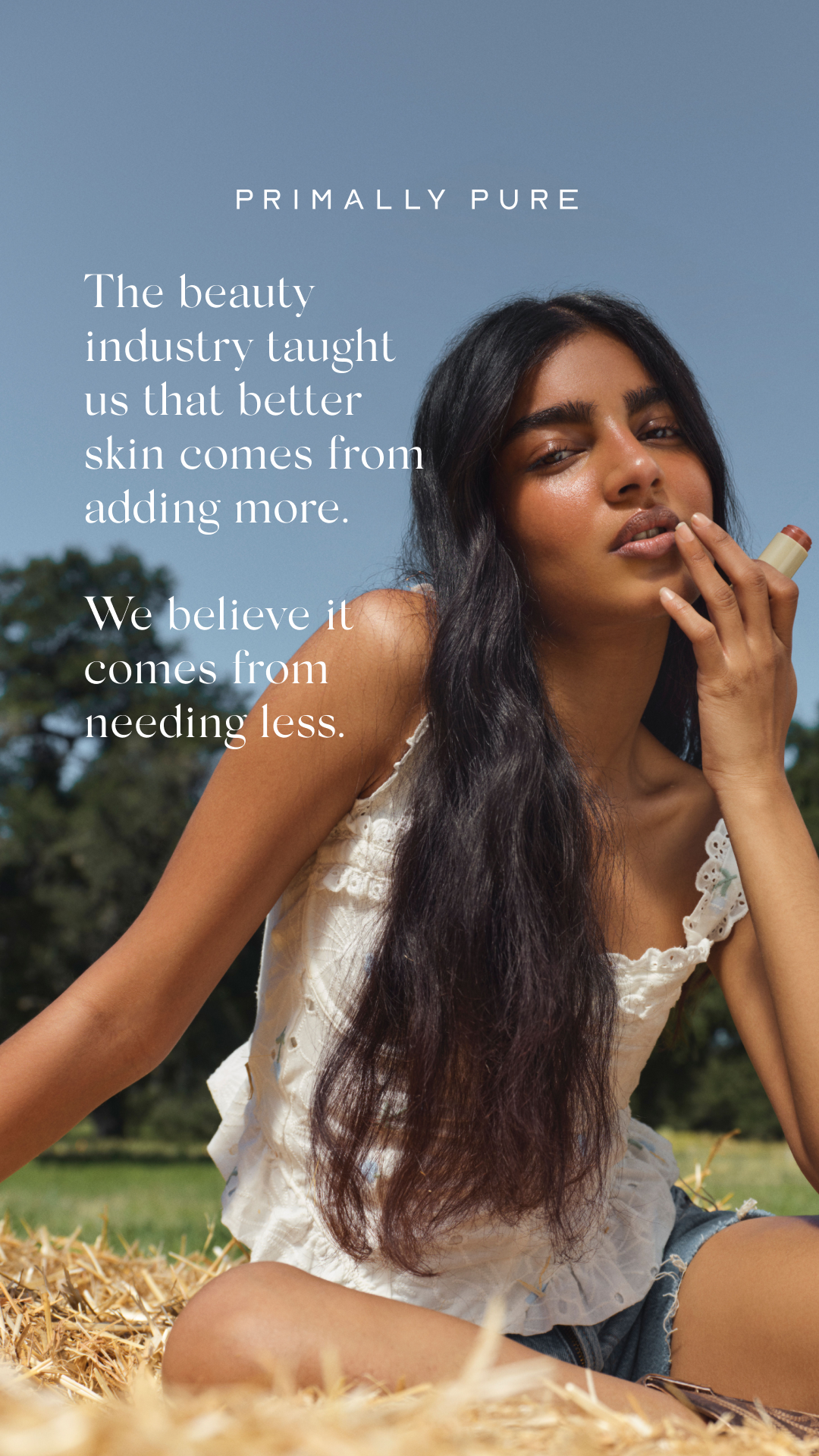 Primally Pure Skincare Facebook ad
