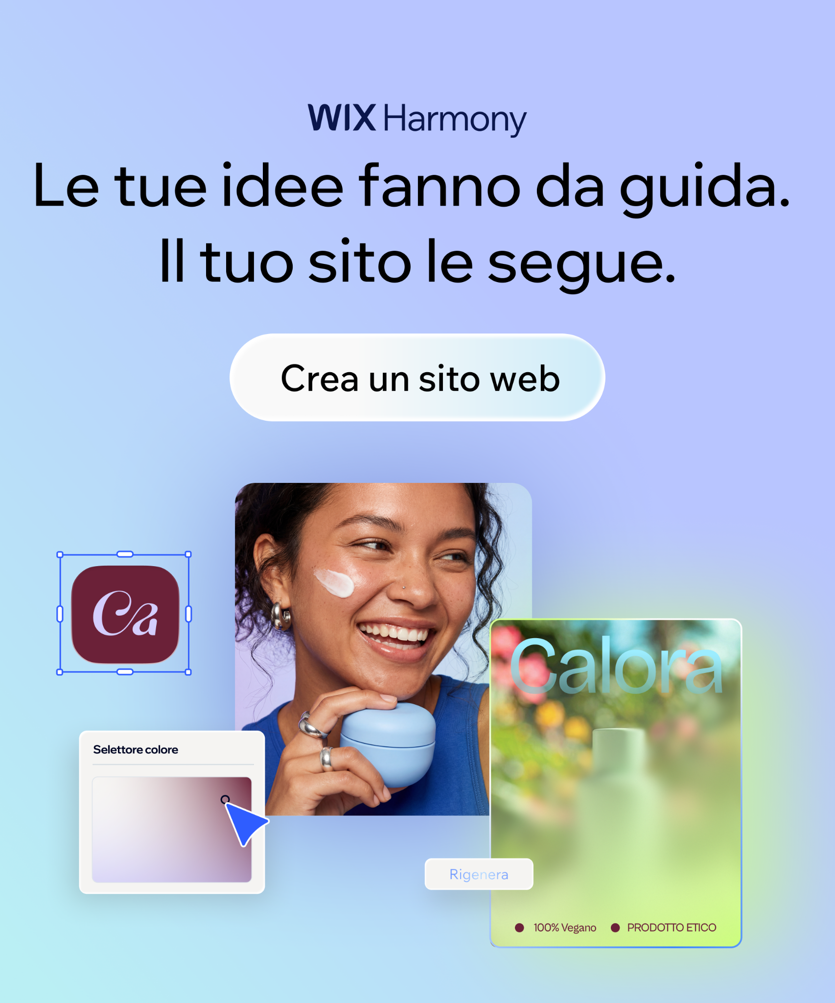 Wix Facebook ad