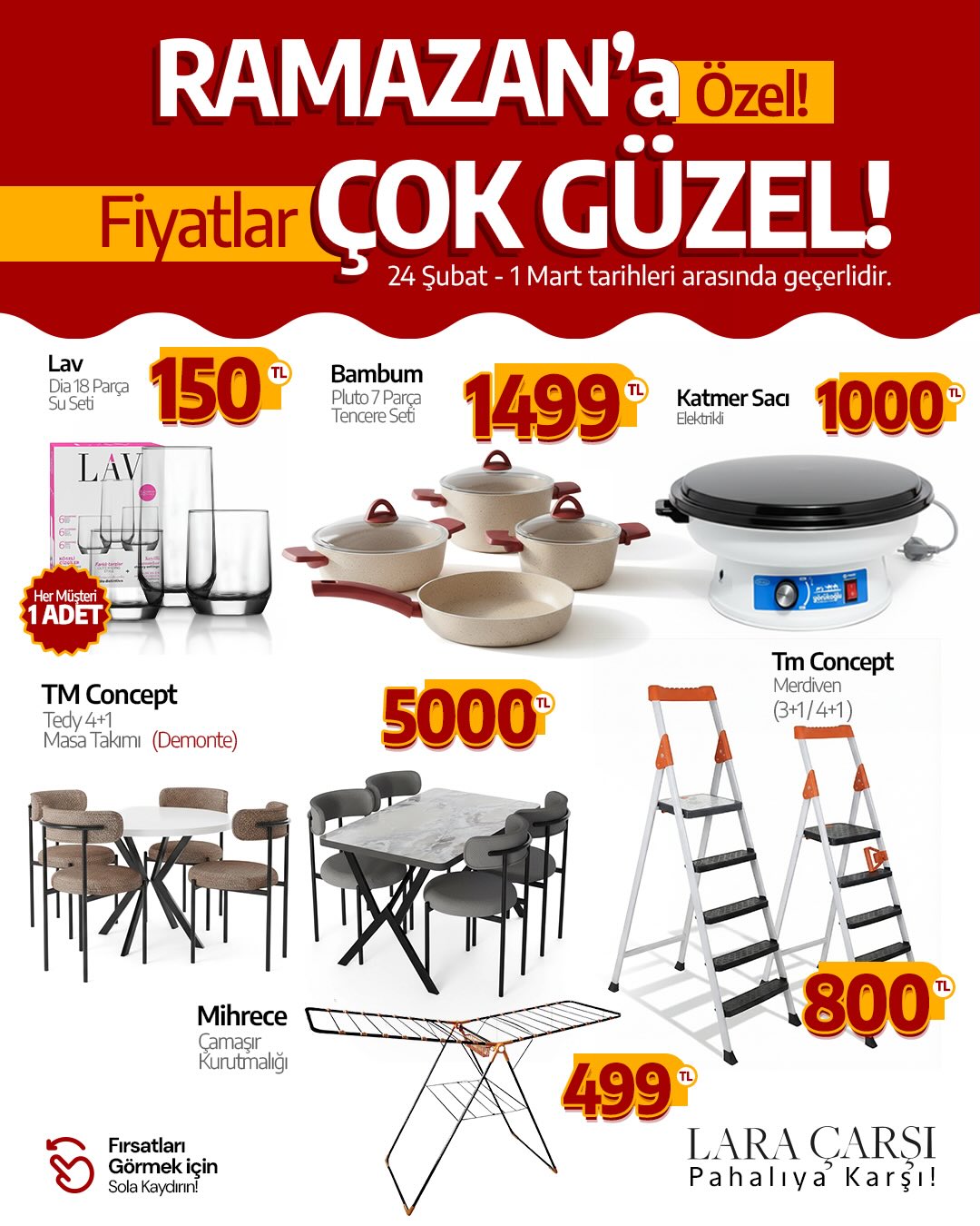 Lara Çarşı Facebook ad