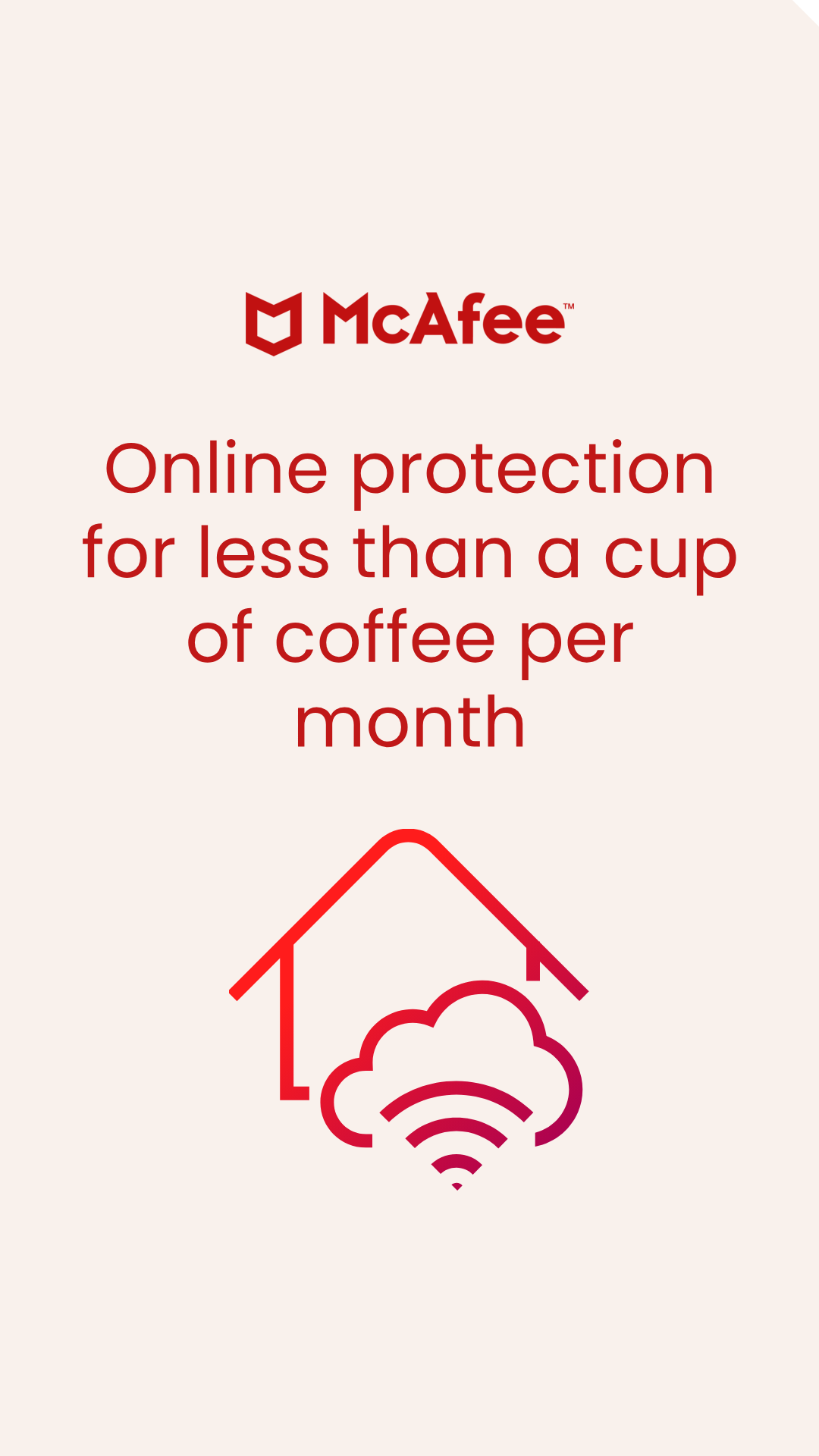 McAfee Facebook ad
