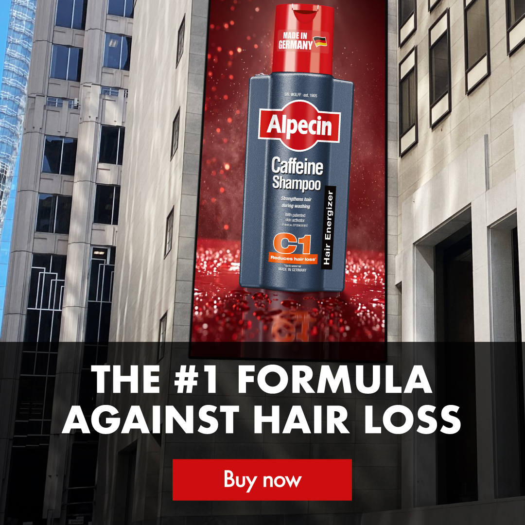 Alpecin Facebook ad