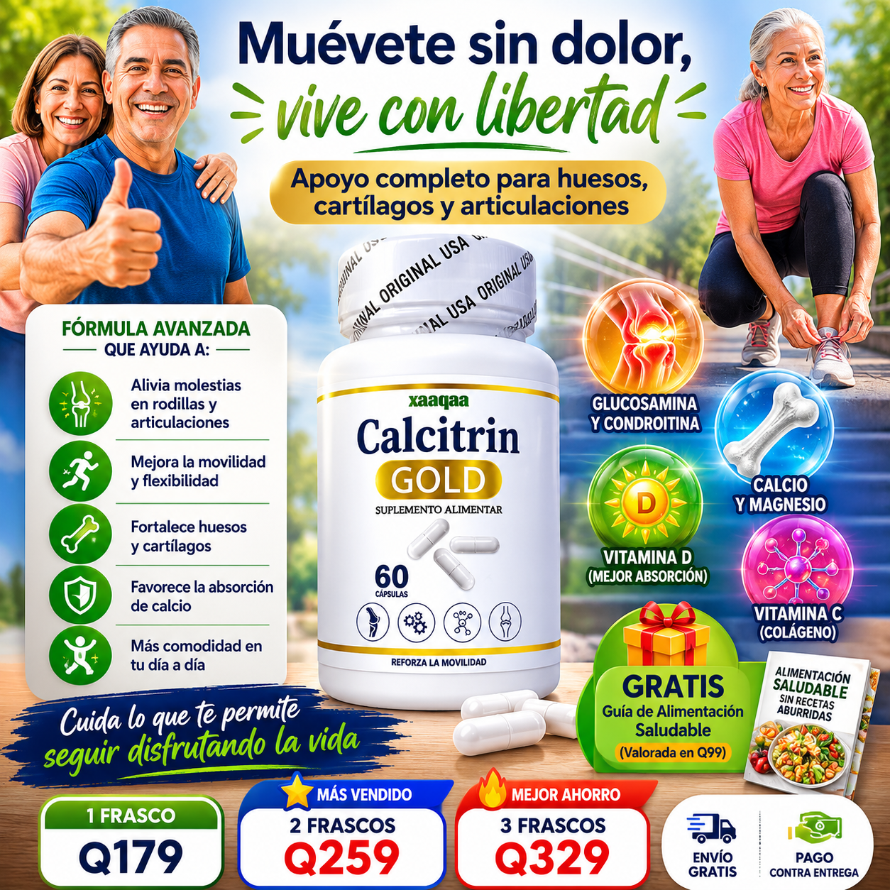 Aranza Glow Facebook ad: ¿Quieres moverte sin dolor y vivir con verdadera…