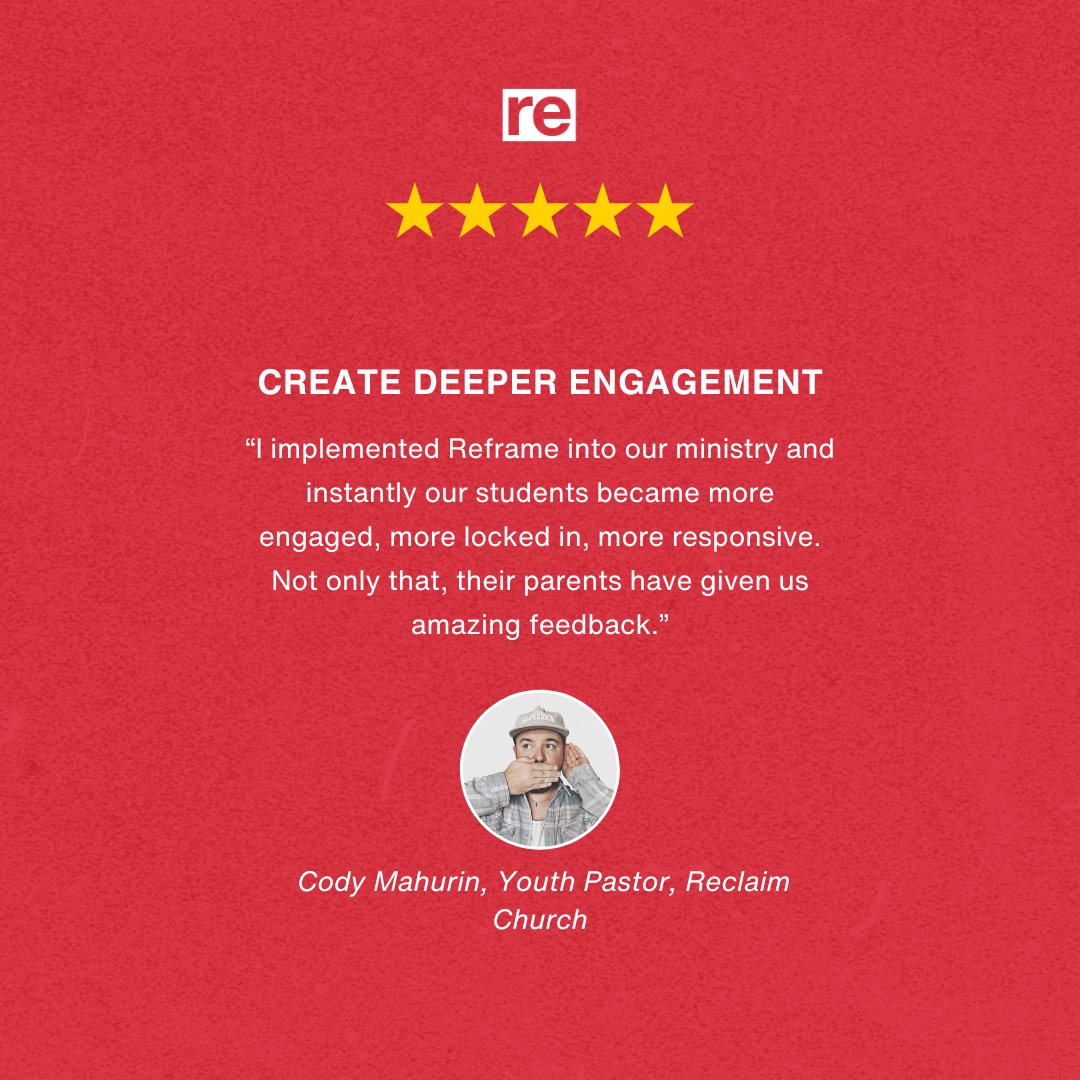 Reframe Facebook ad: Tired of playing by the rules?