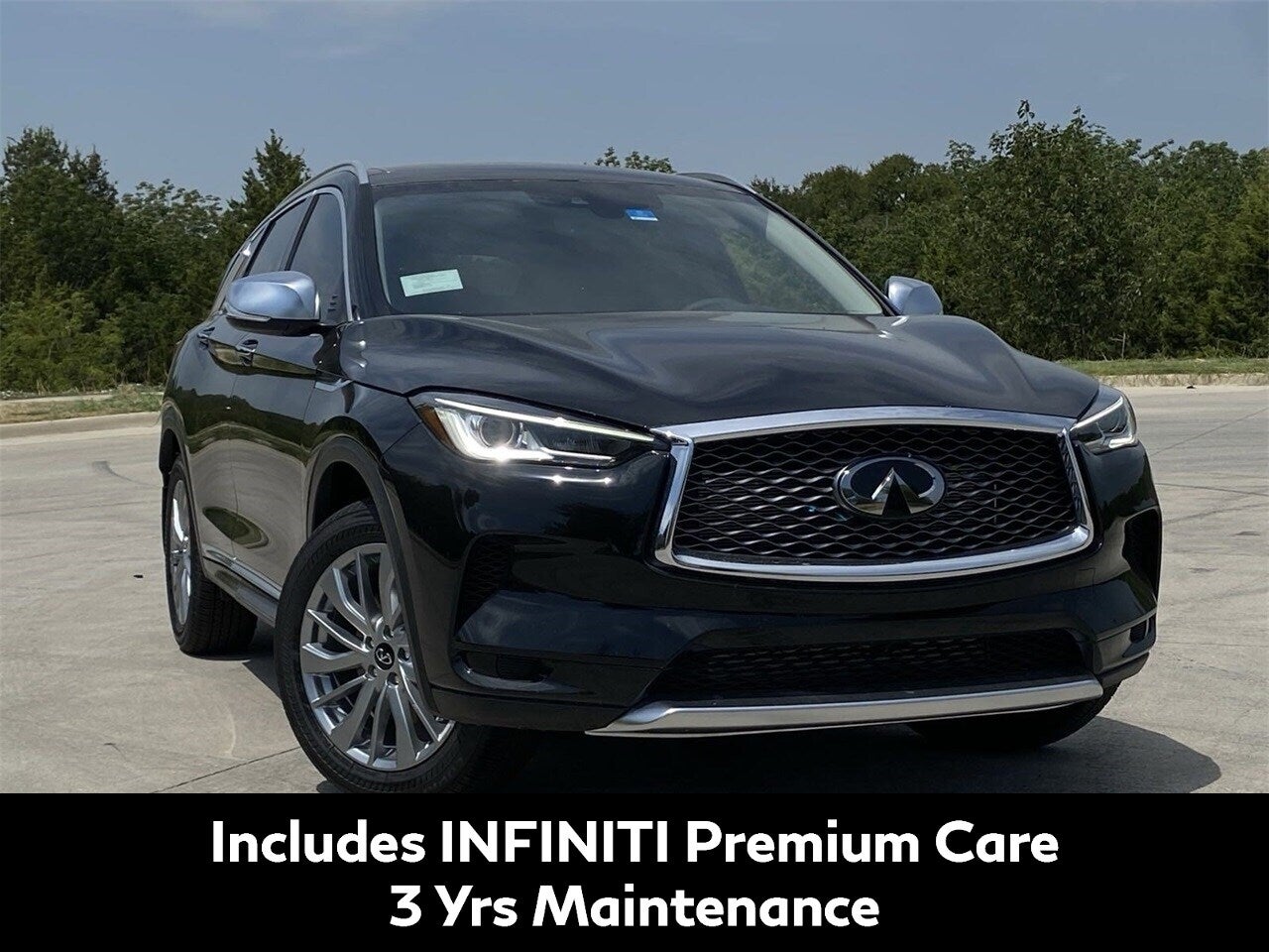 Crest INFINITI Facebook ad: Shop our New Top Models now.